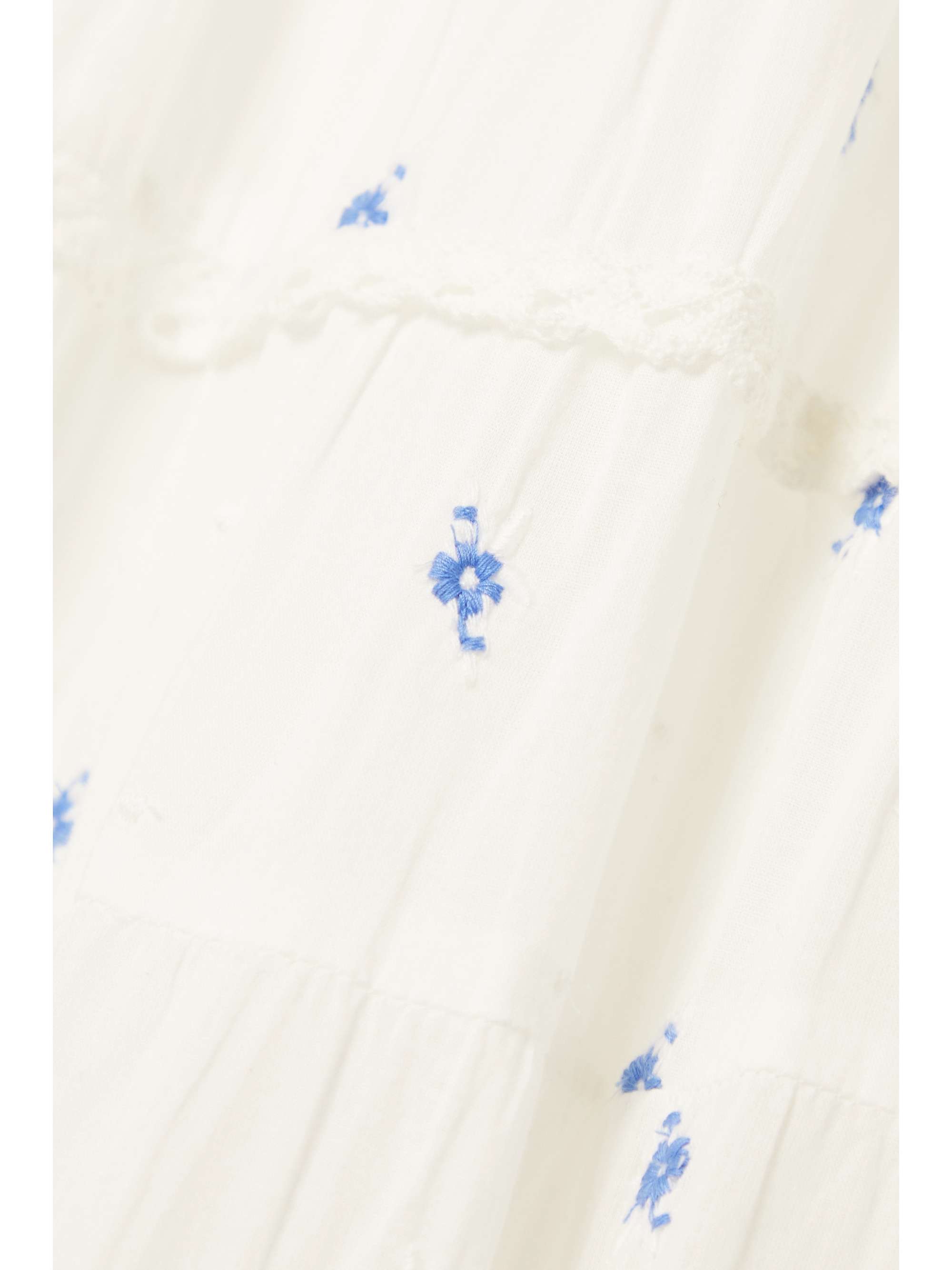 RIXO Cannes open-back tiered embroidered cotton midi dress