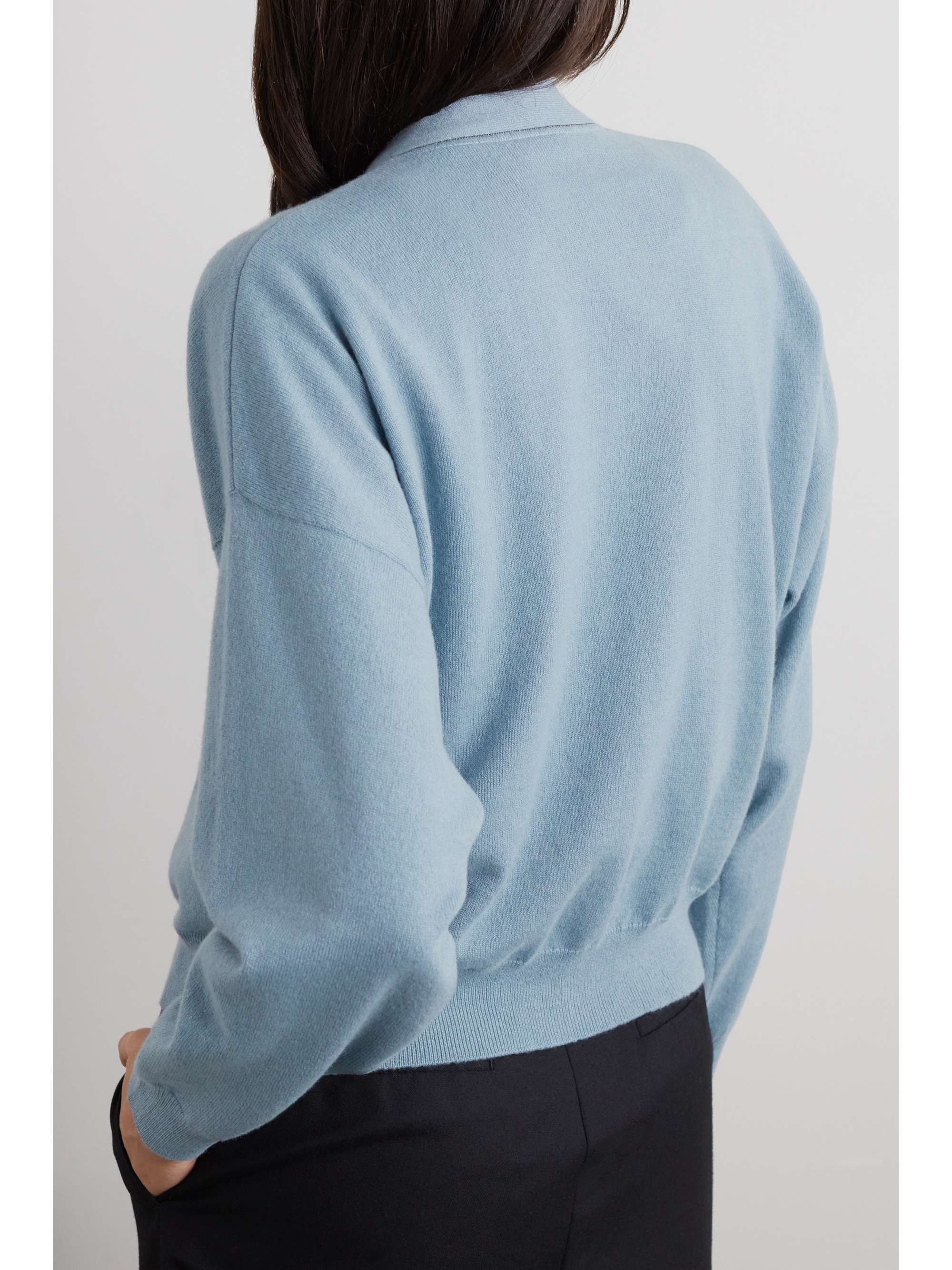 Blue Cashmere cardigan | BRUNELLO 