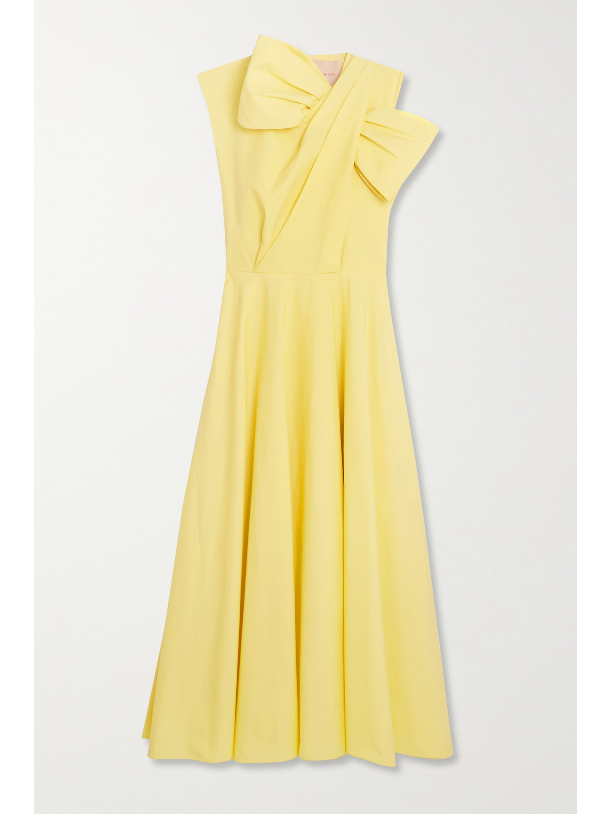 ROKSANDA BRIGITTE COTTON-POPLIN MIDI DRESS