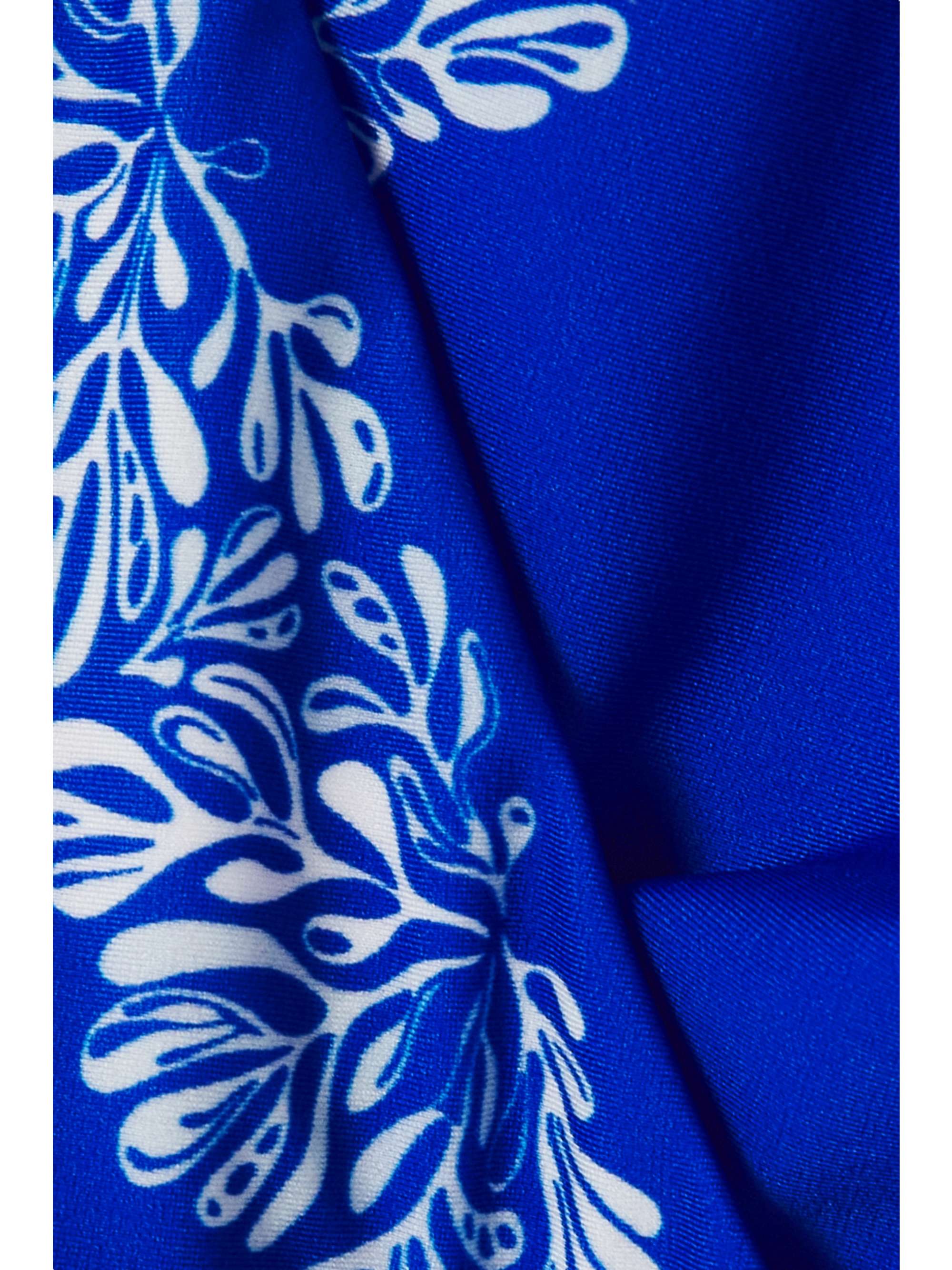 LA DOUBLEJ Hazzard wrap-effect printed swimsuit