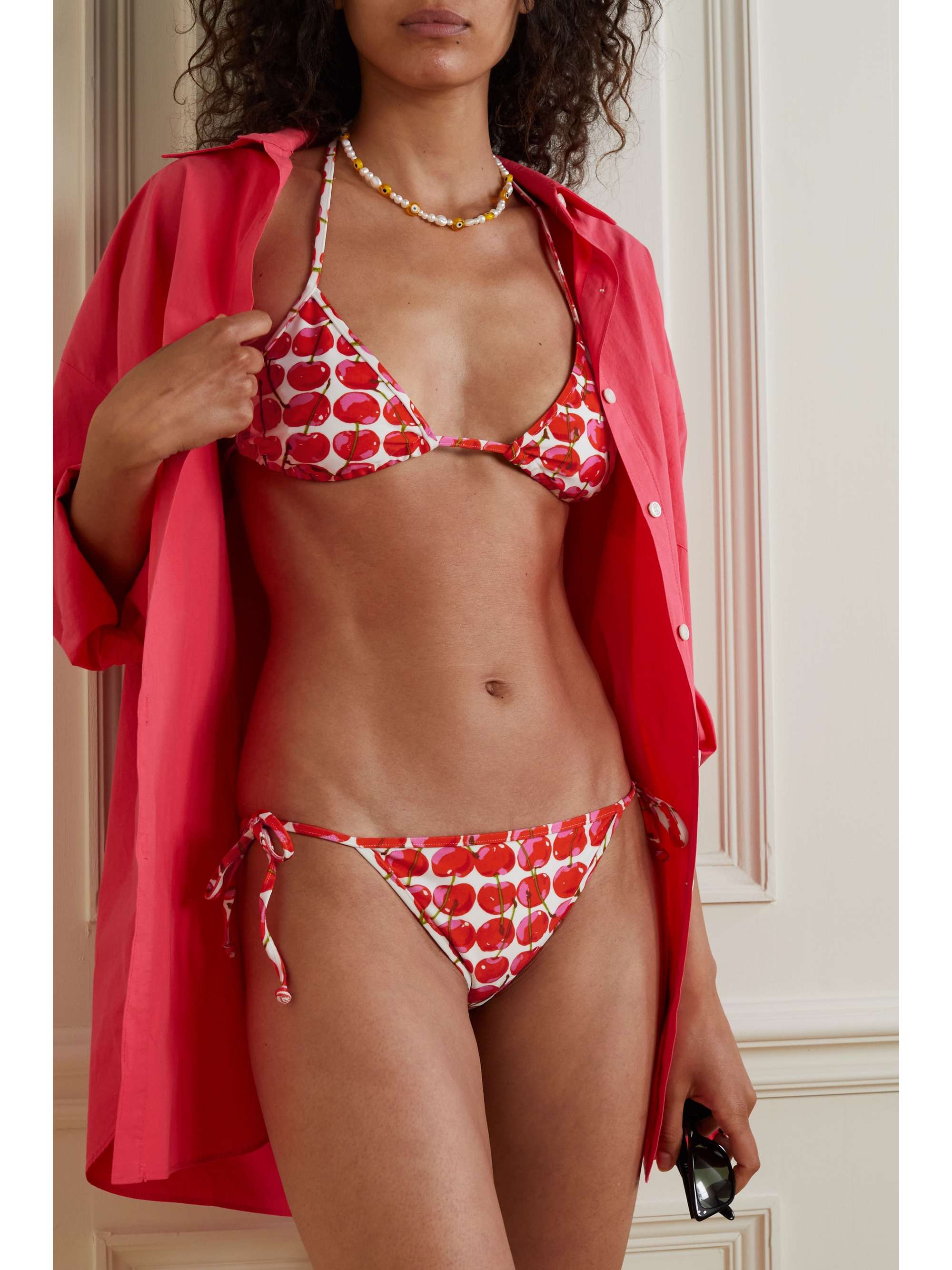 LA DOUBLEJ Printed bikini briefs