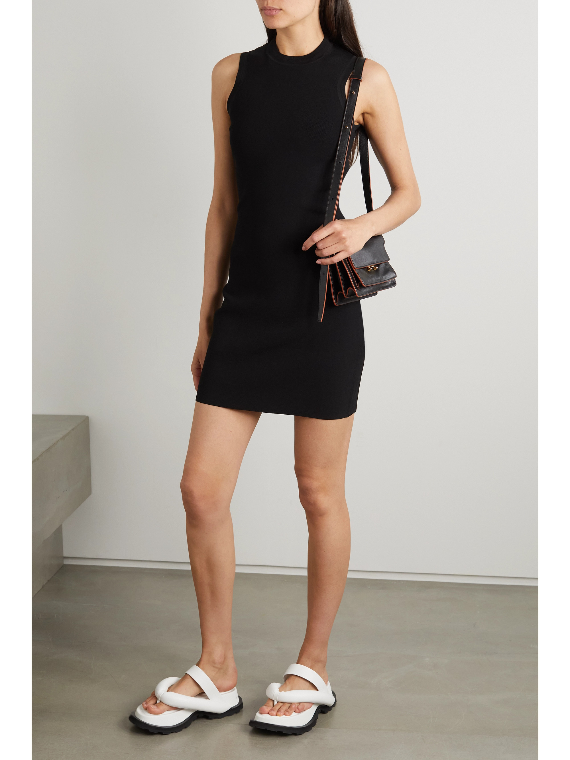 Victoria Beckham VB Body stretch-knit mini dress