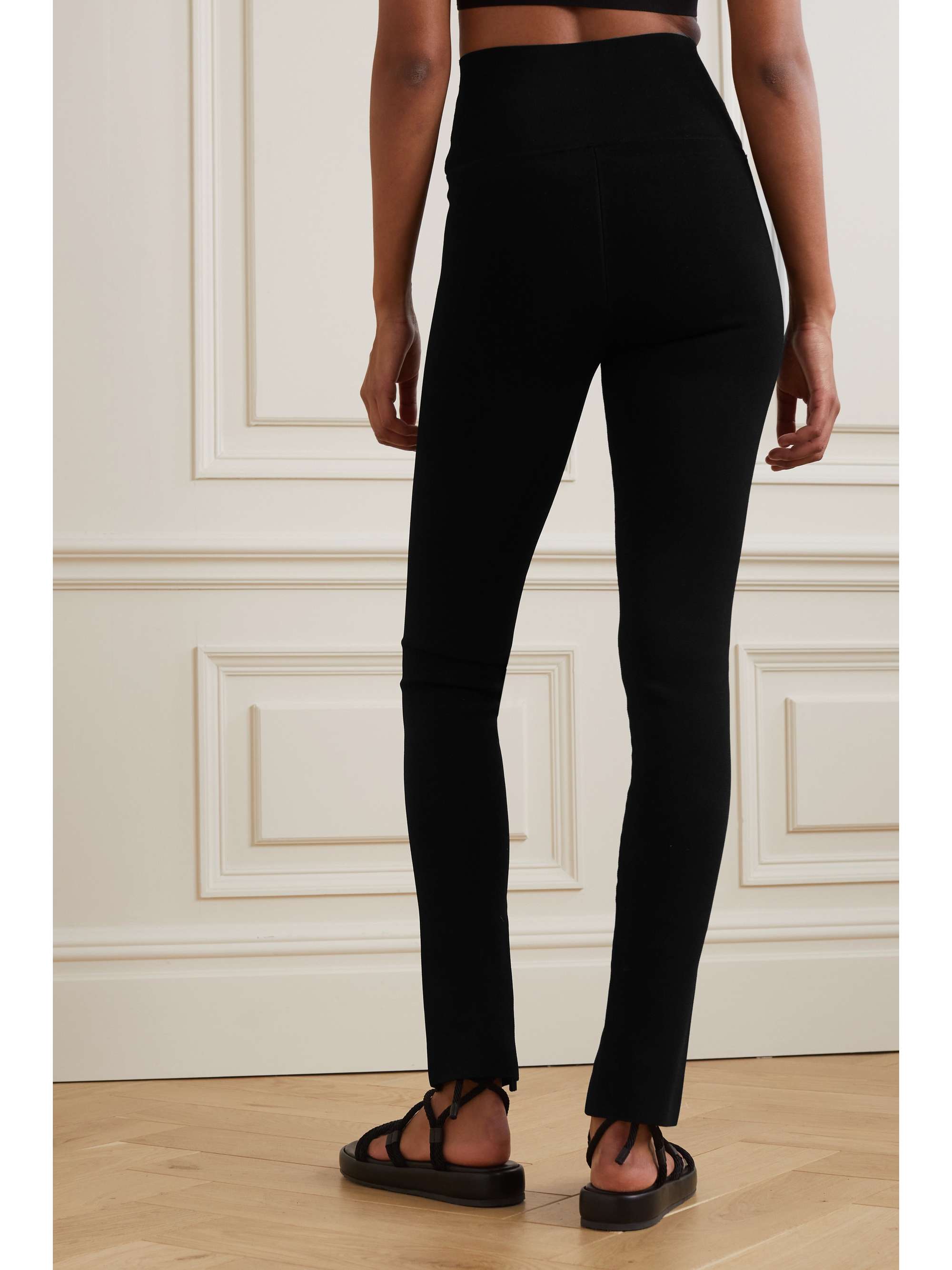 VICTORIA BECKHAM Stretch-knit leggings