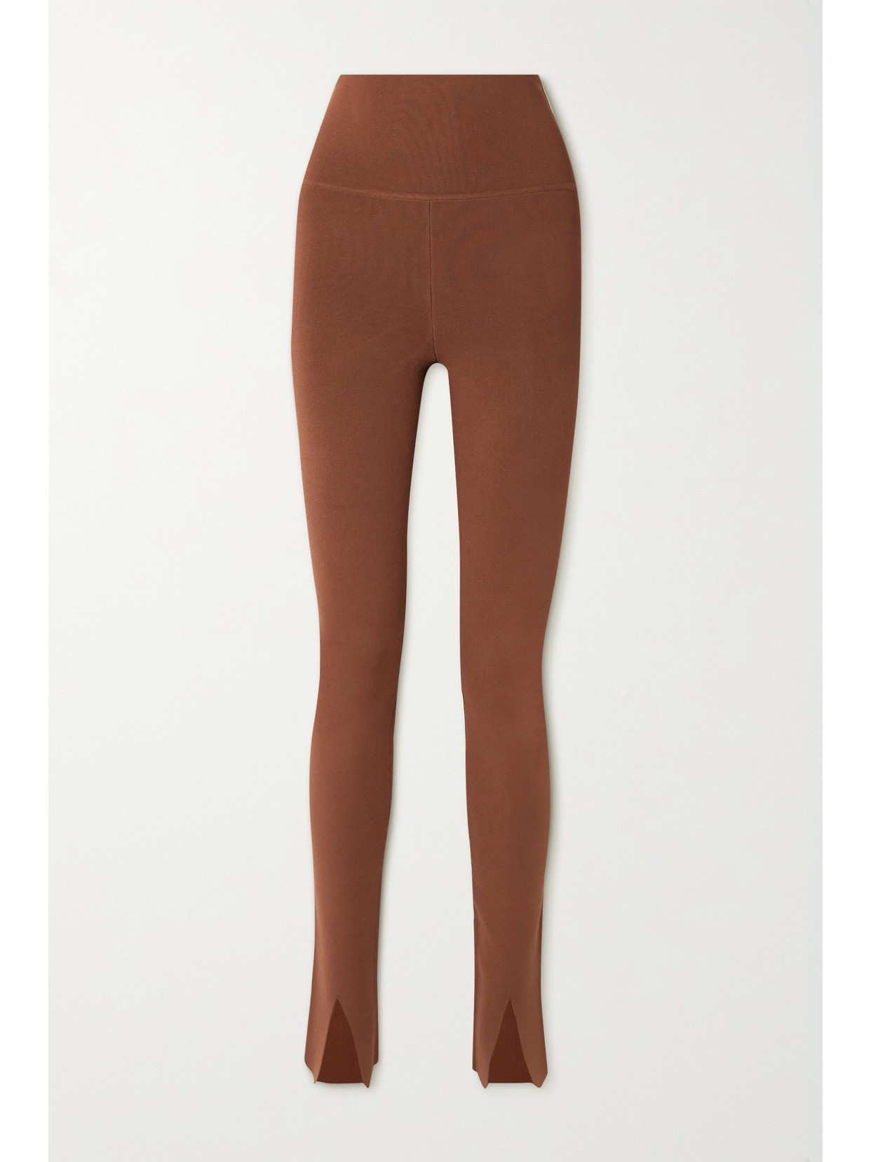 VICTORIA BECKHAM STRETCH-KNIT LEGGINGS