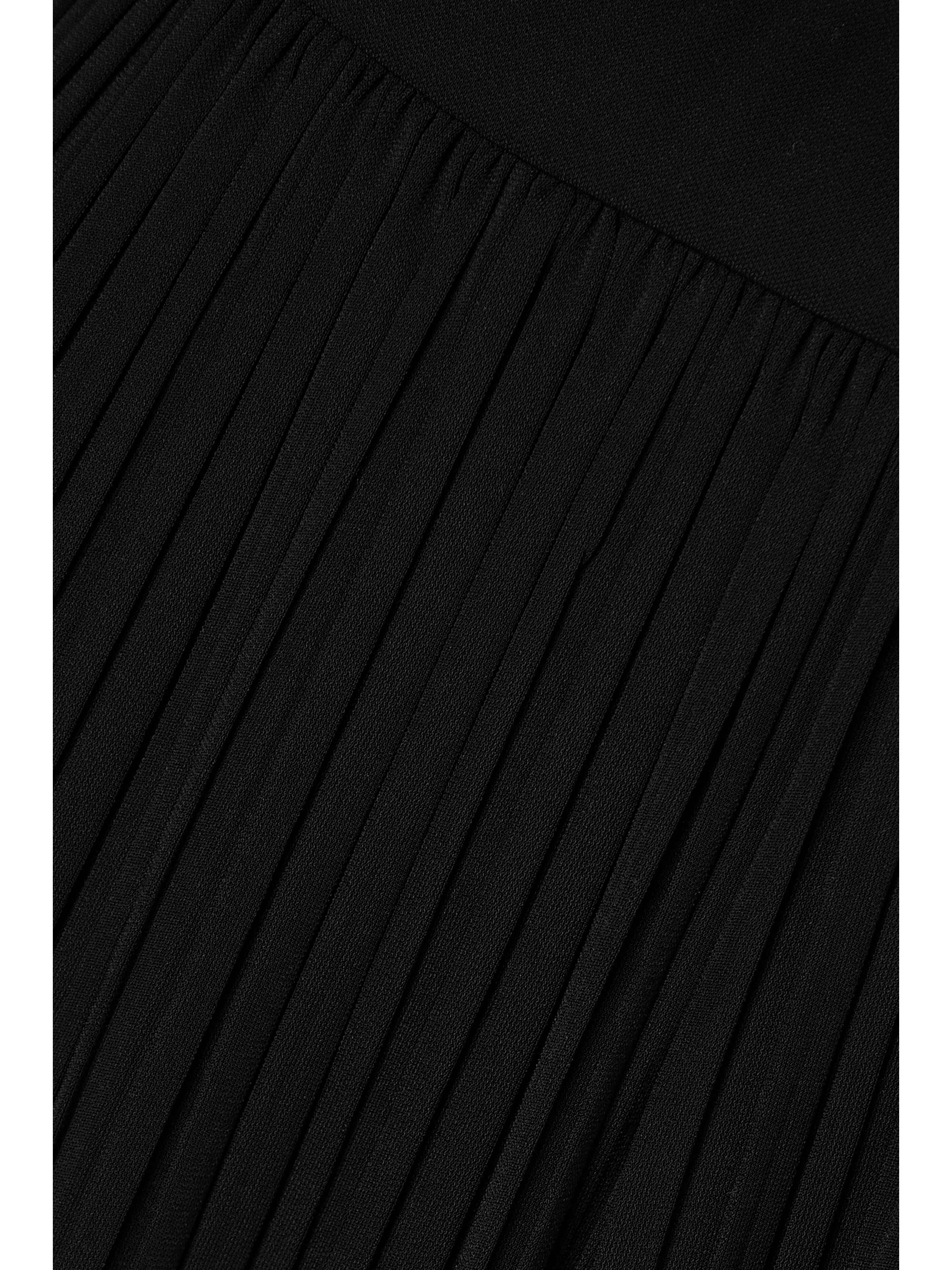 MAX MARA Cacio pleated jersey wide-leg pants