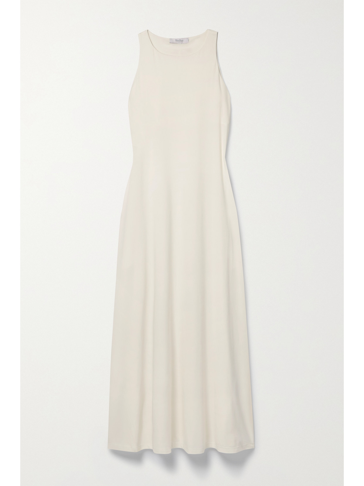 Max Mara + Leisure Lana Stretch-jersey Maxi Dress In White | ModeSens