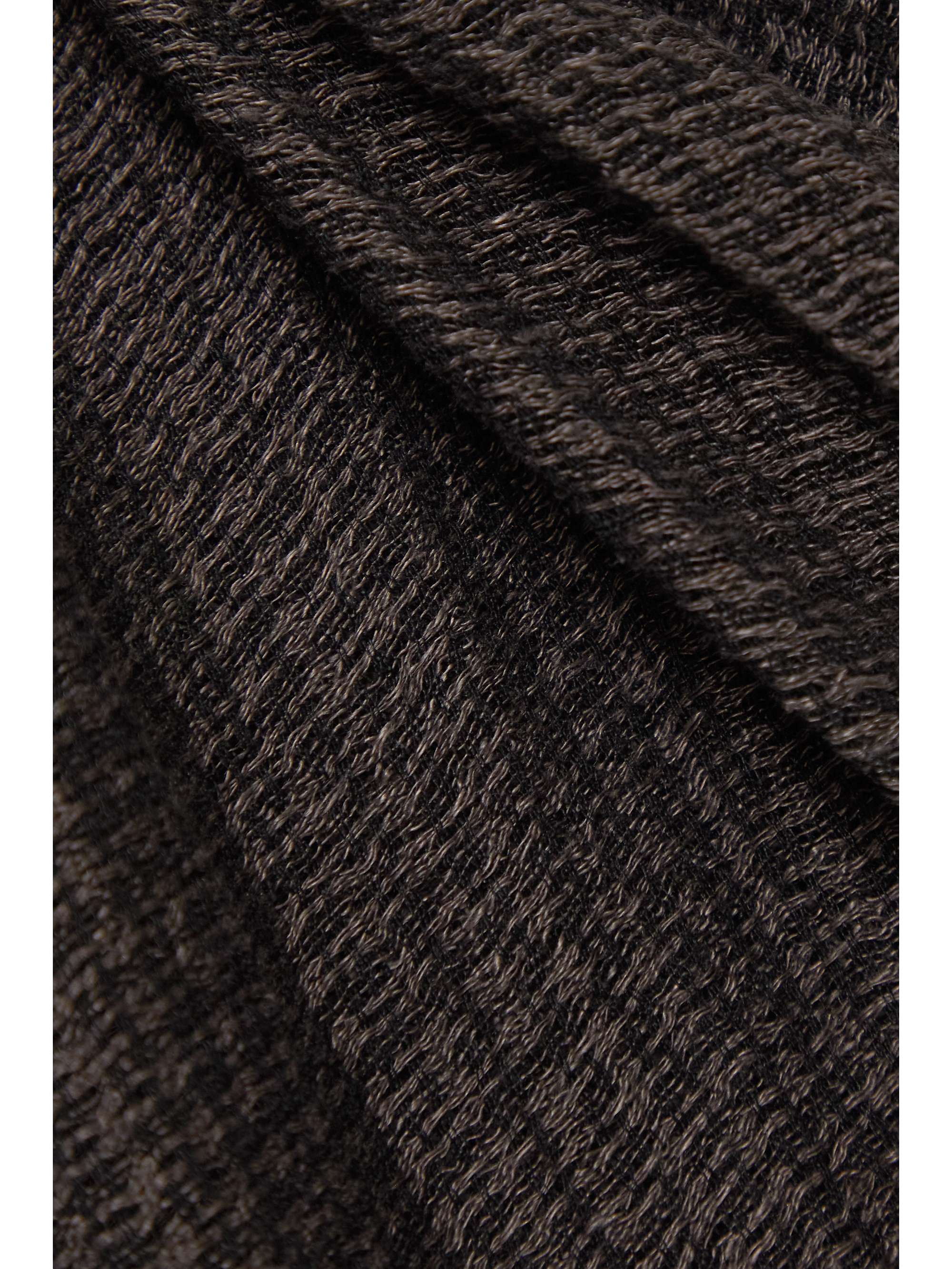 LE KASHA + NET SUSTAIN Maydum Gaz gathered organic linen maxi skirt