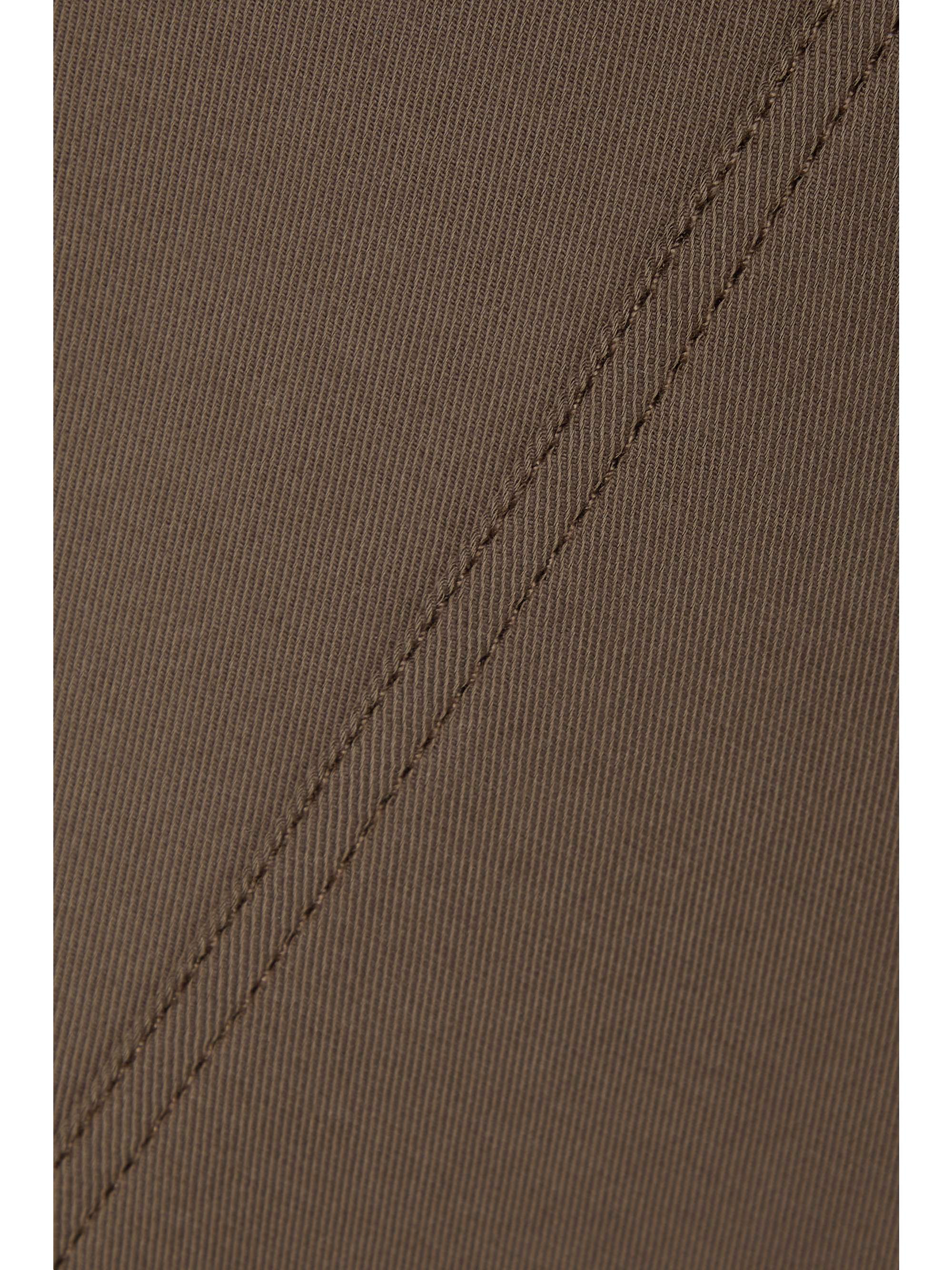 MAX MARA Miele cotton-blend twill shorts