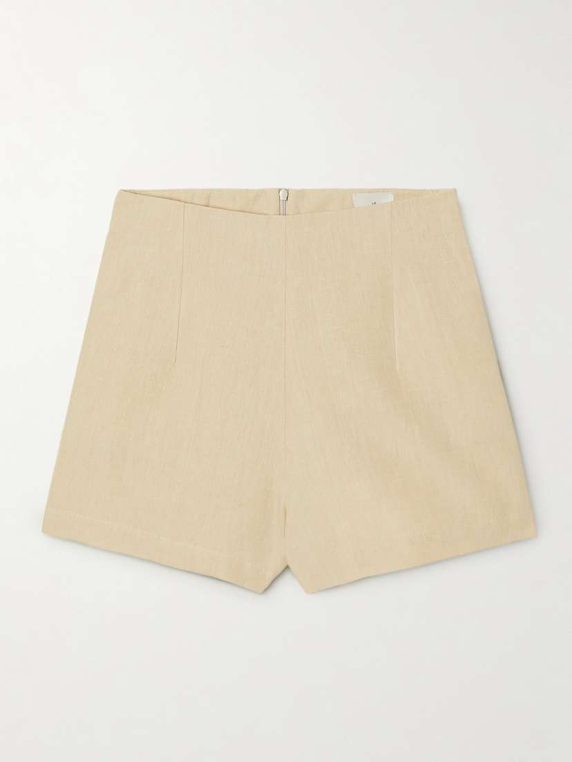 Le Kasha + Net Sustain Ezbet Organic Linen Shorts