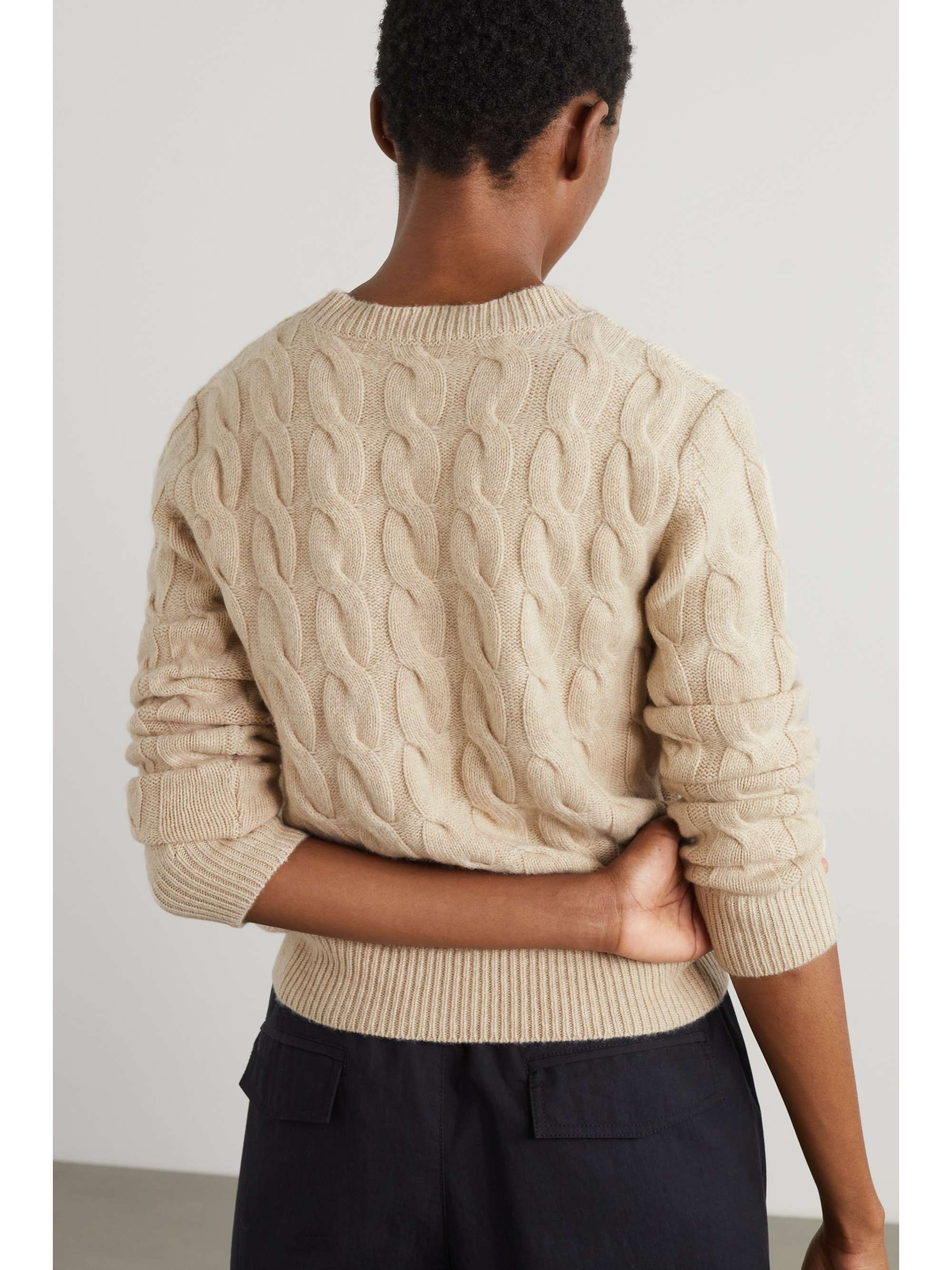 MAX MARA Pull en cachemire à mailles torsadées Edipo