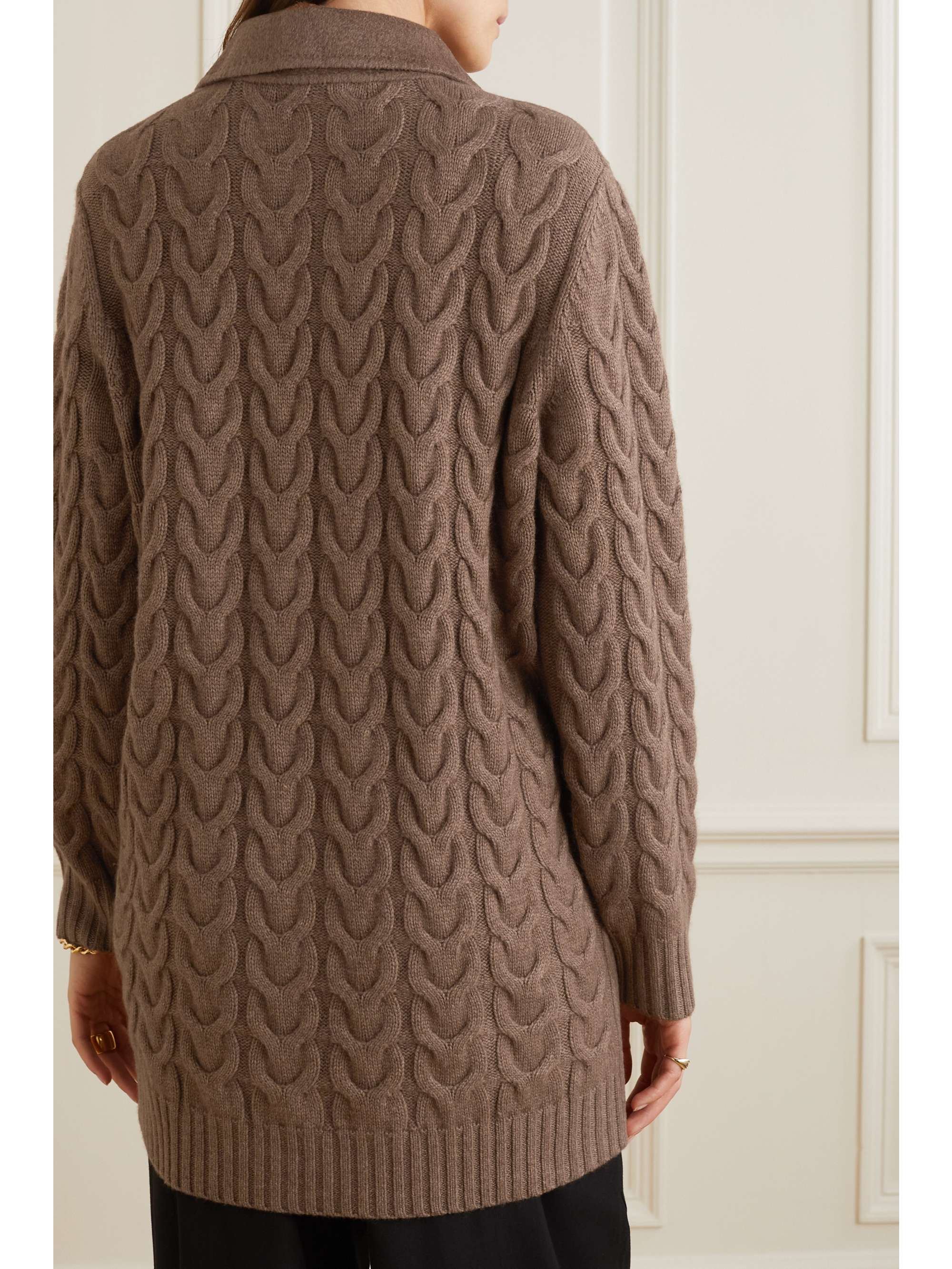 Beige Satrapo double-breasted wool and 
