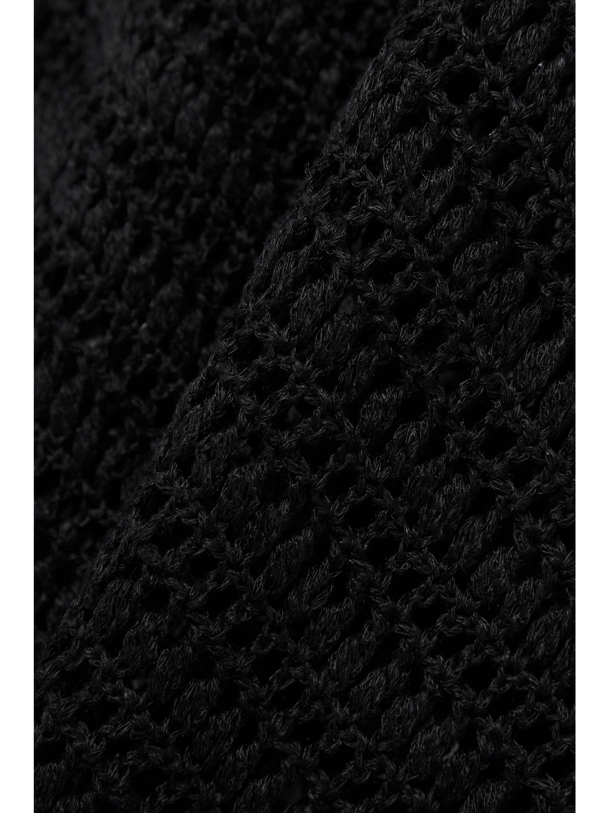 LE KASHA + NET SUSTAIN Shali crocheted organic linen maxi dress