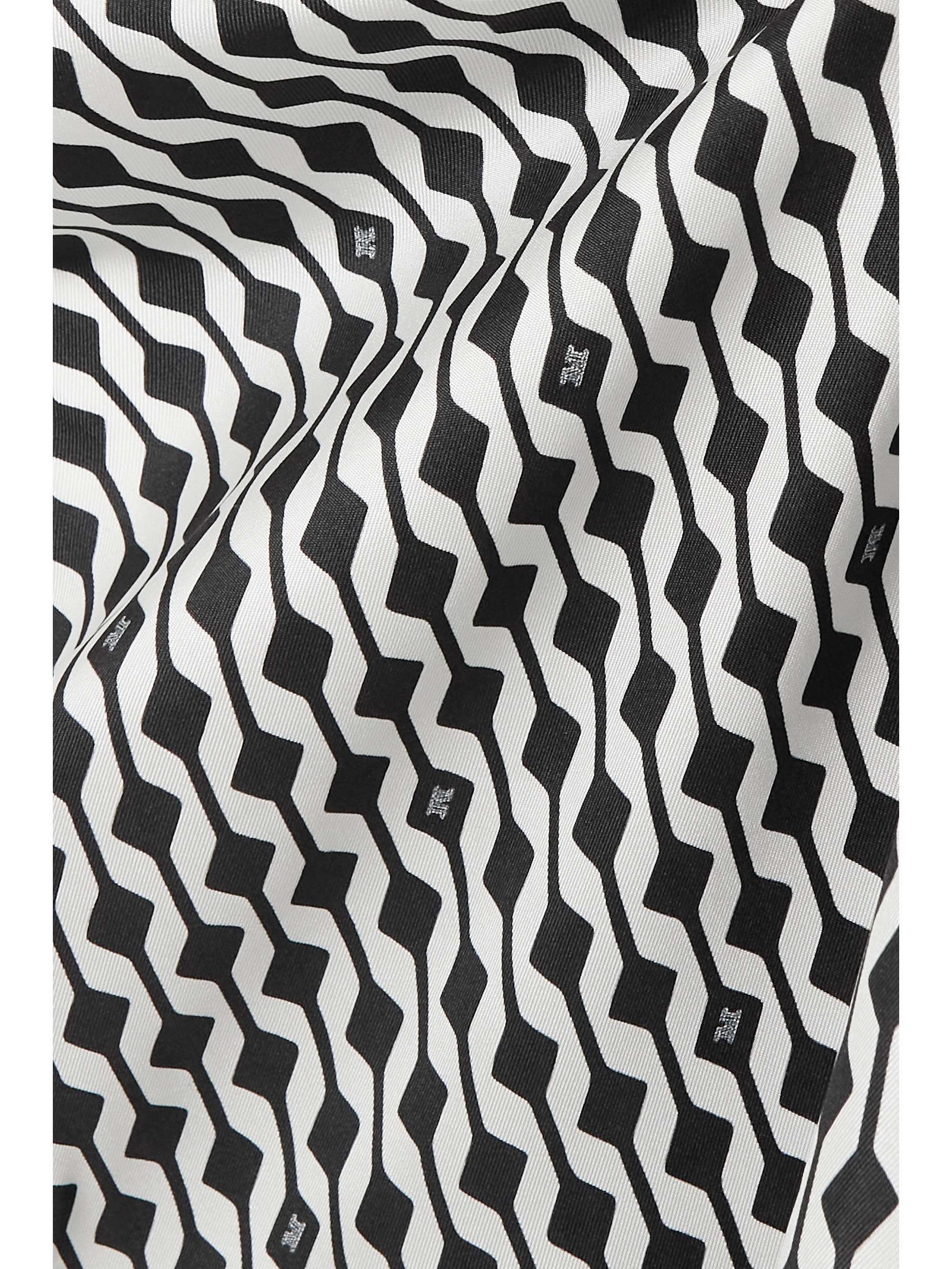 MAX MARA Asiago printed cropped silk-twill wide-leg pants