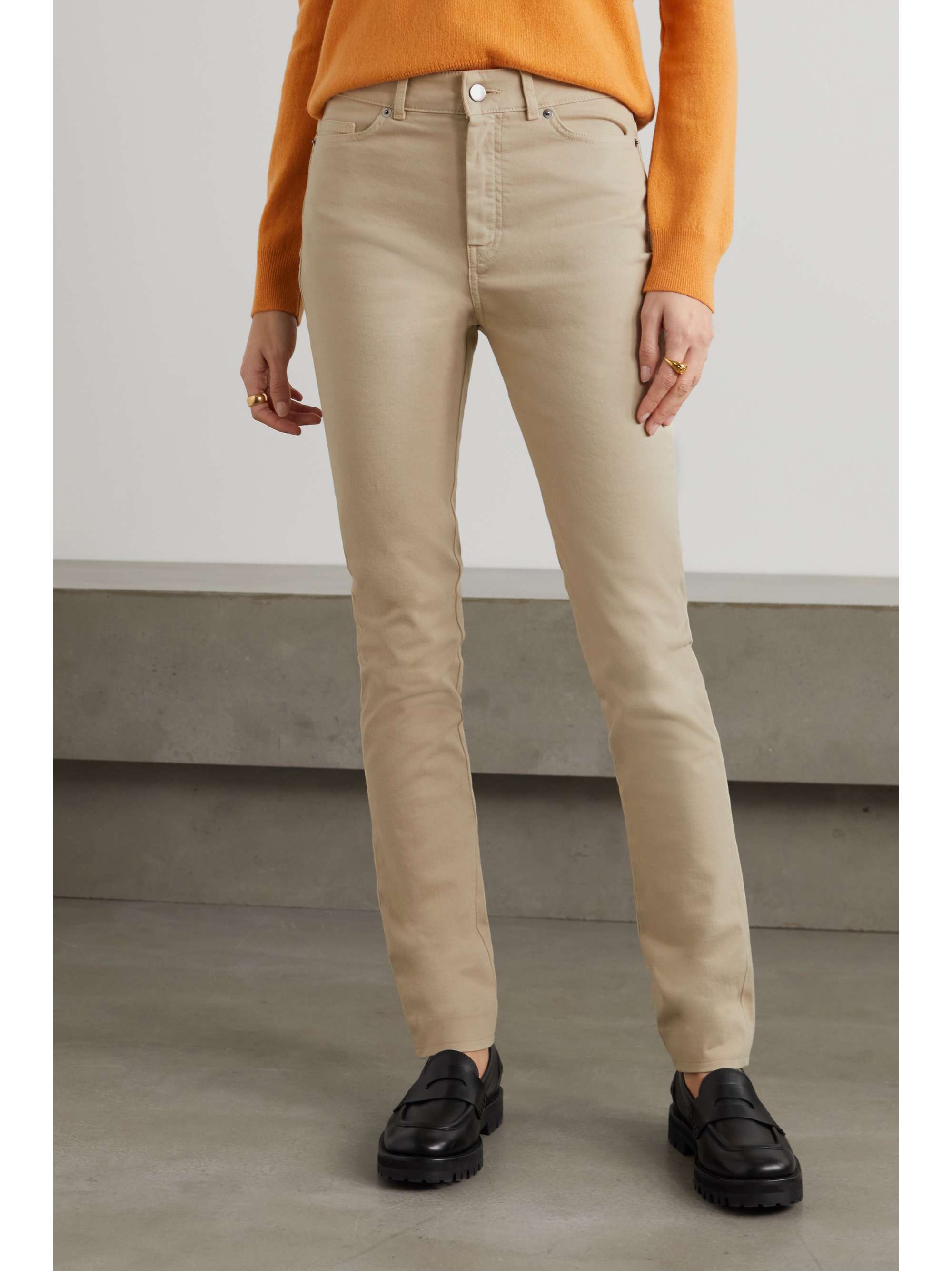 PURDEY Mid-rise slim-leg jeans