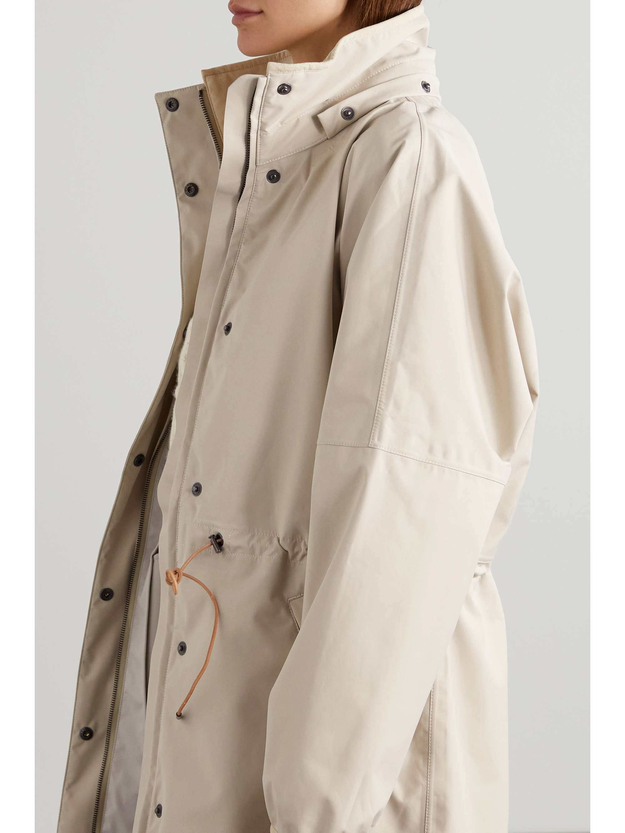PURDEY Cornwall hooded shell jacket