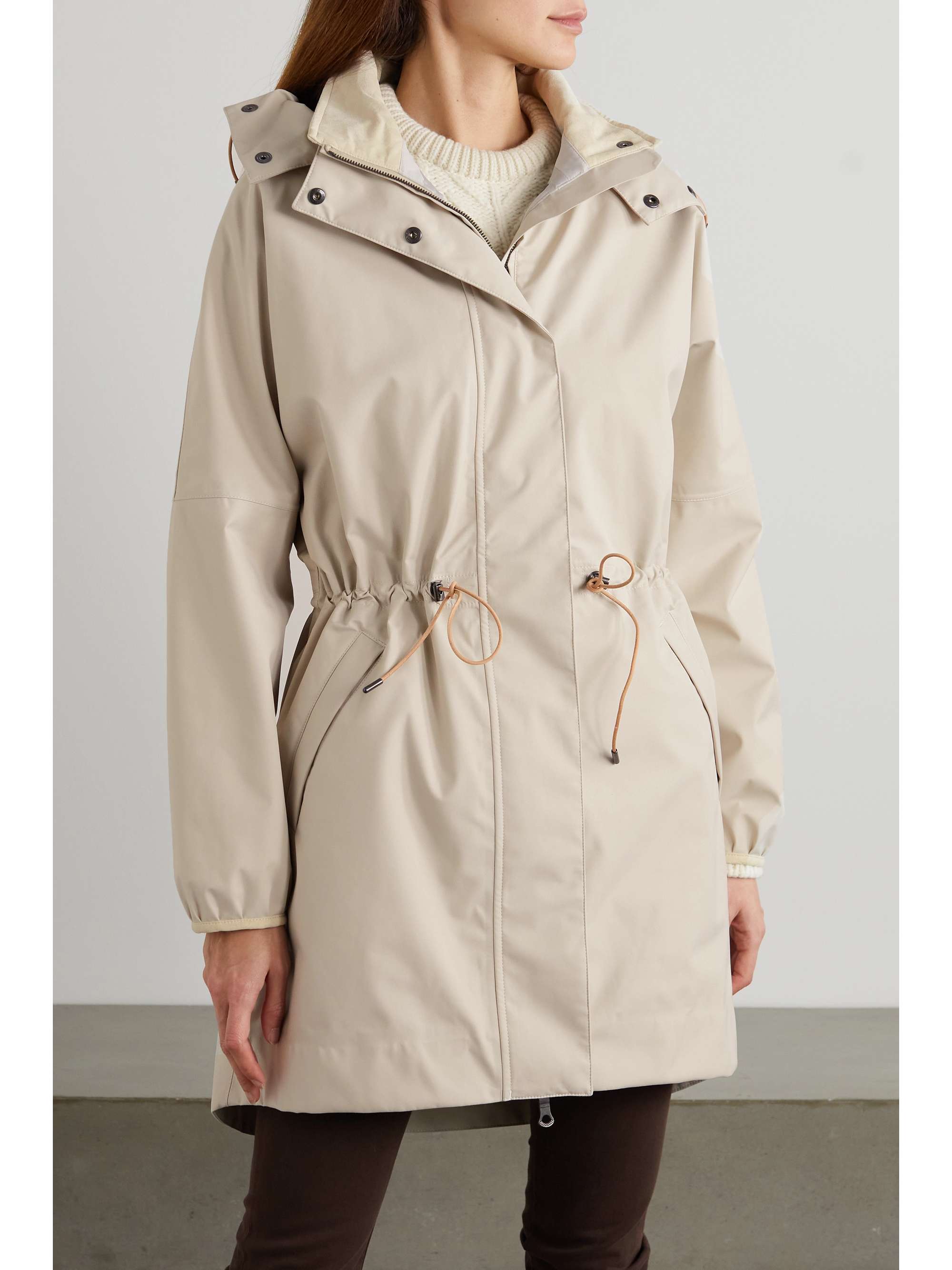PURDEY Cornwall hooded shell jacket