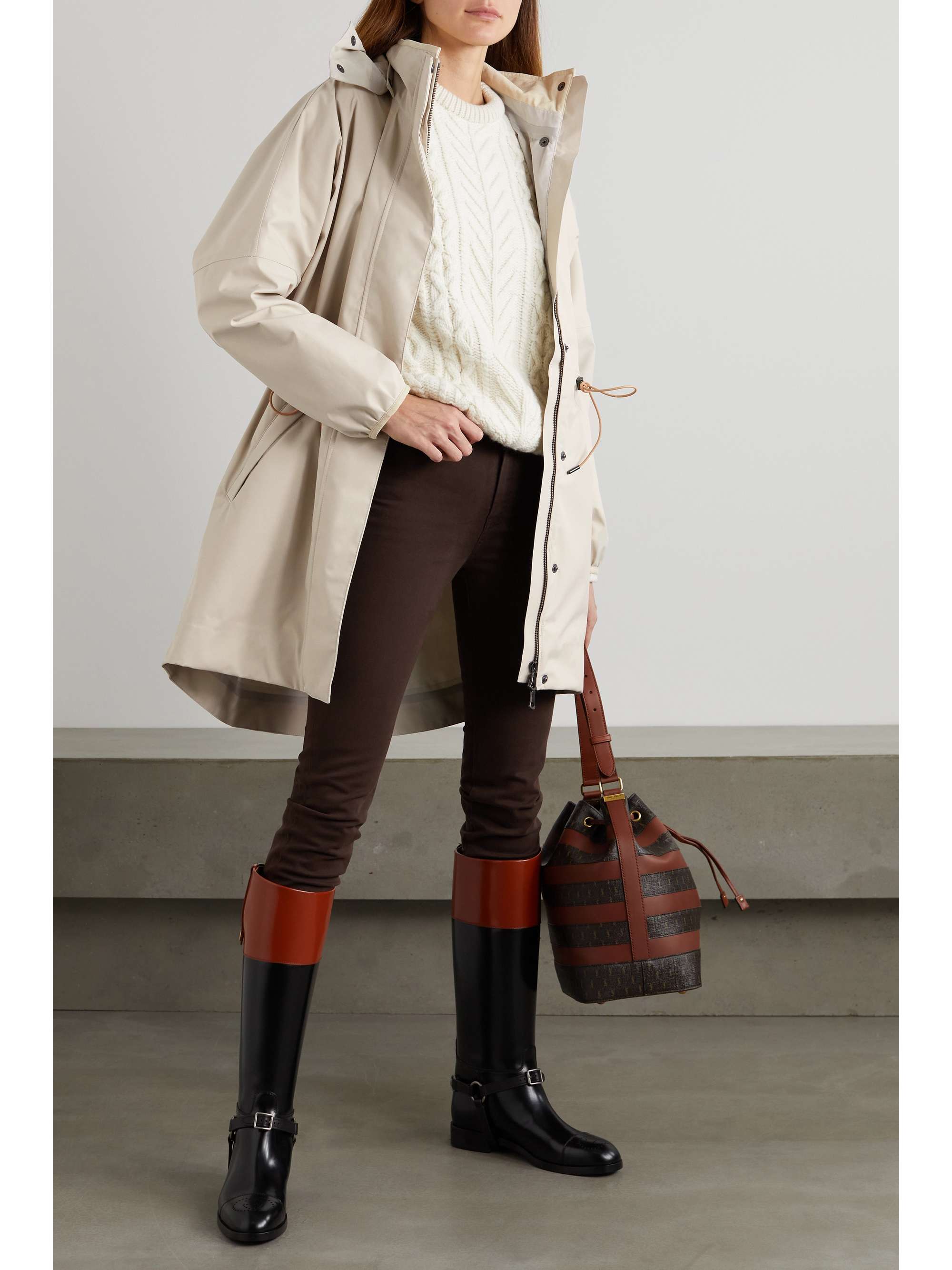 PURDEY Cornwall hooded shell jacket