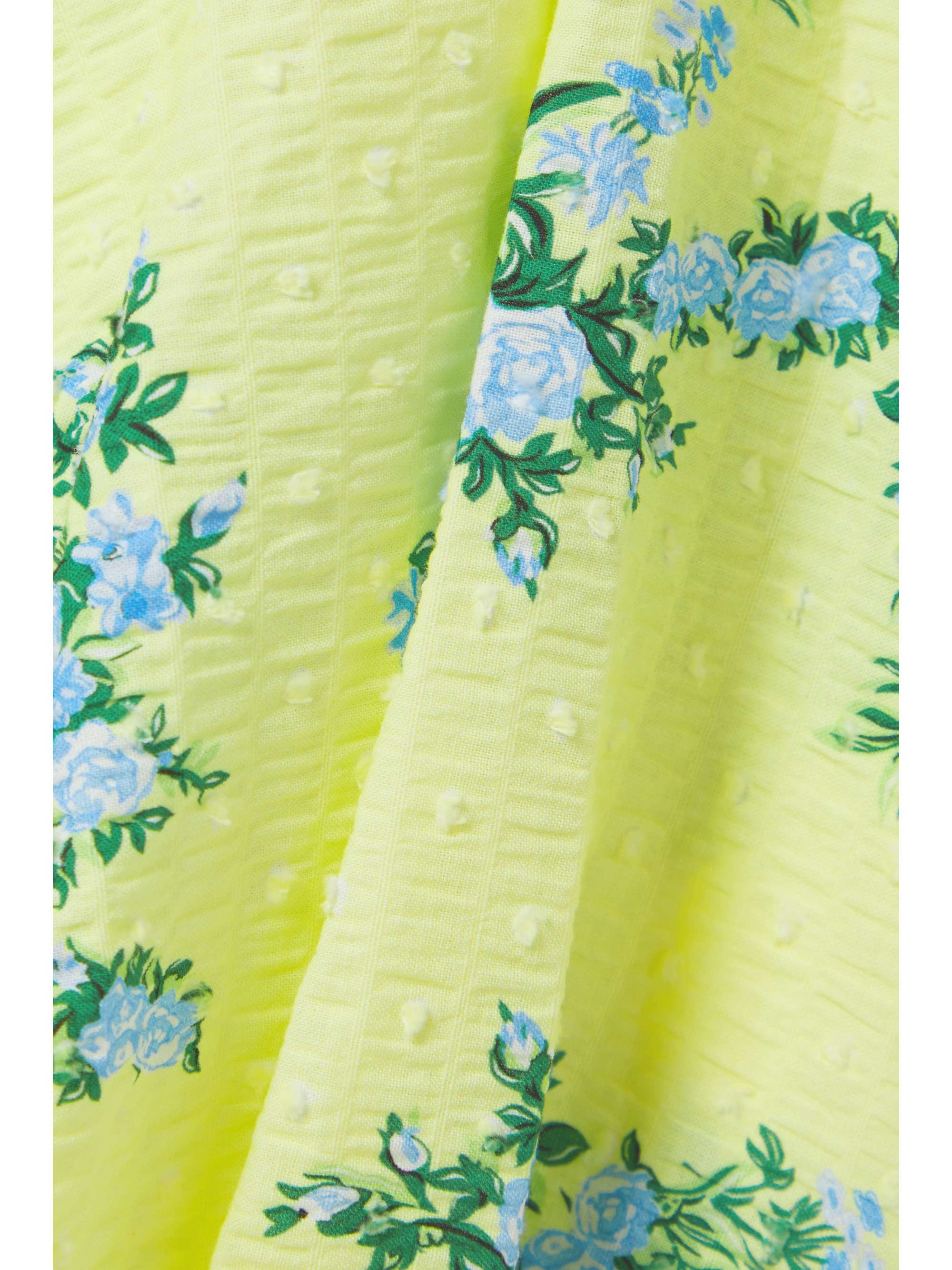 EMILIA WICKSTEAD Nelson floral-print fil coupé cotton-blend mini dress