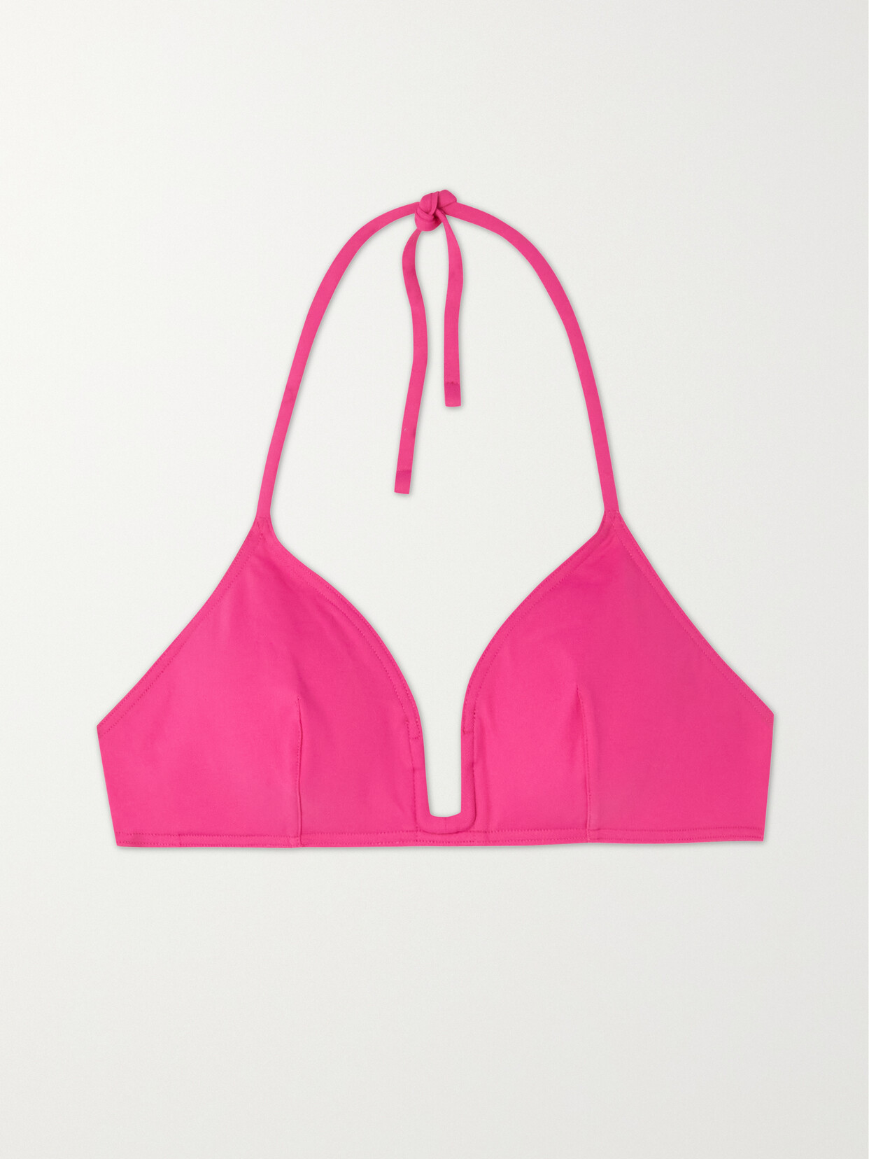 Shop Eres Utopie Triangle Bikini Top In Pink