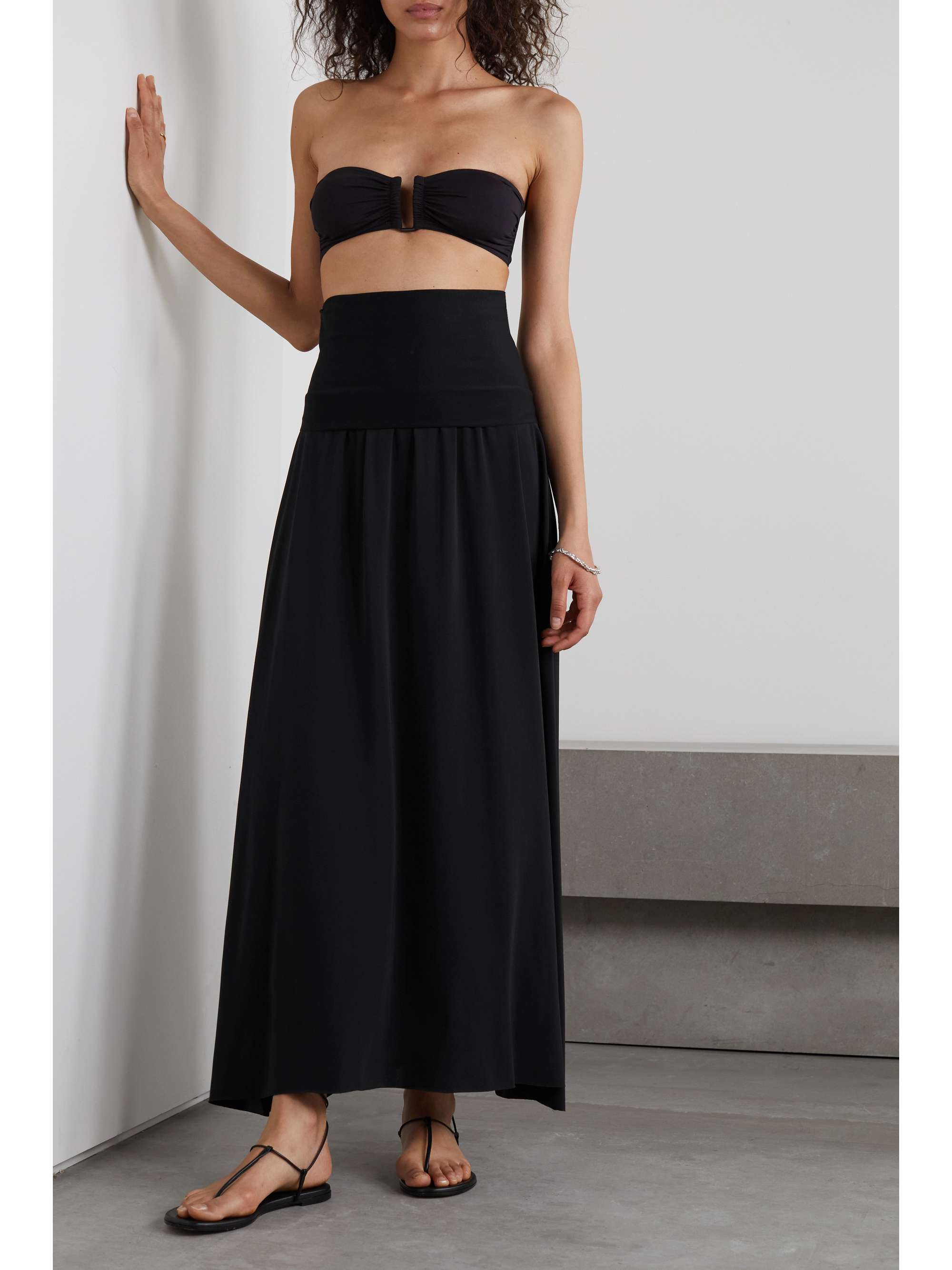 ERES Oda strapless stretch-jersey maxi dress