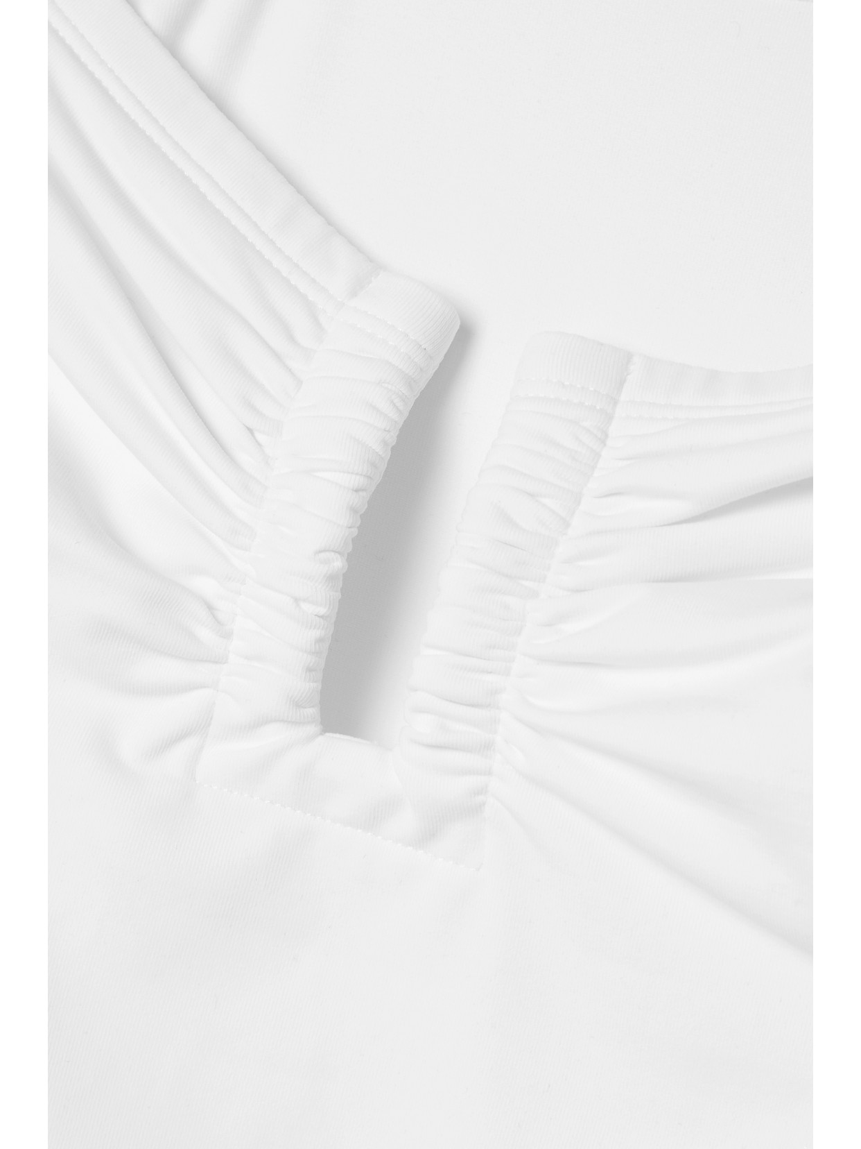 Eres Les Essentiels Cassiopee Strapless Swimsuit In White