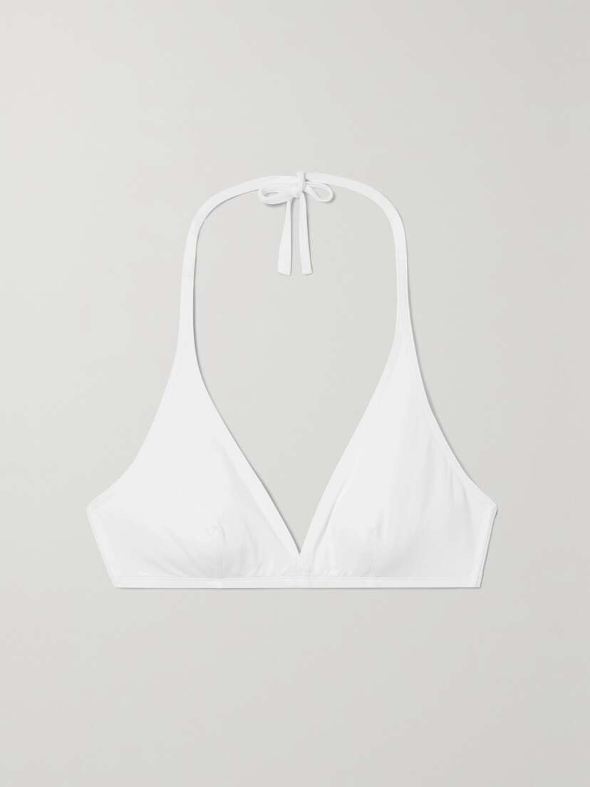 Eres Les Essentiels Triangle Halterneck Bikini Top