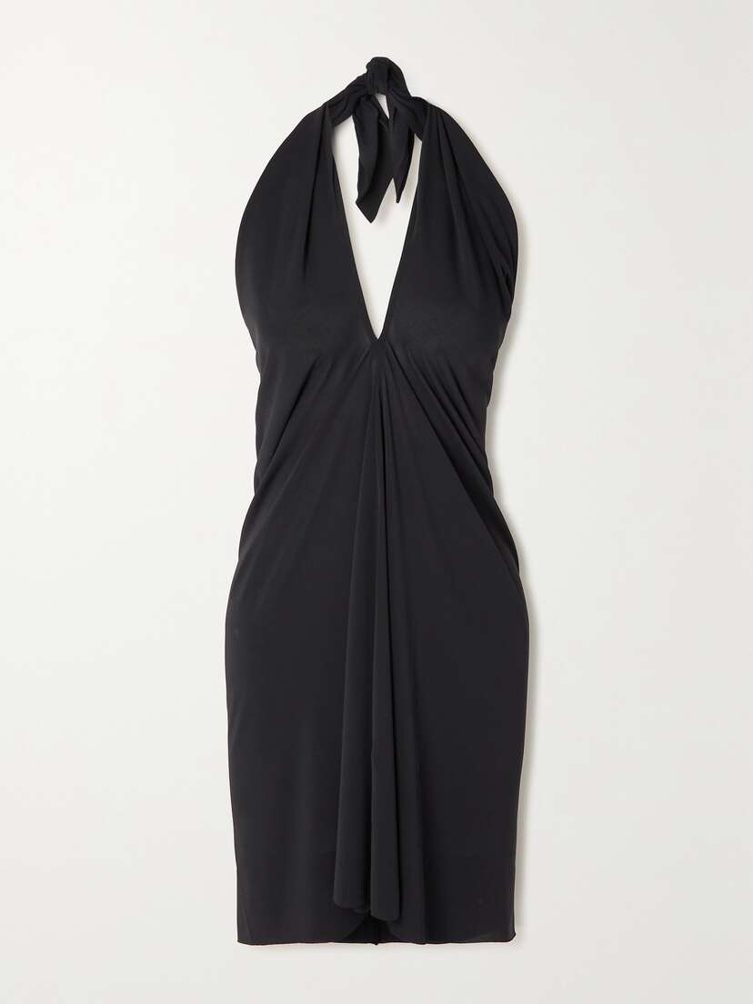 Eres Mimi Convertible Stretch-jersey Halterneck Dress