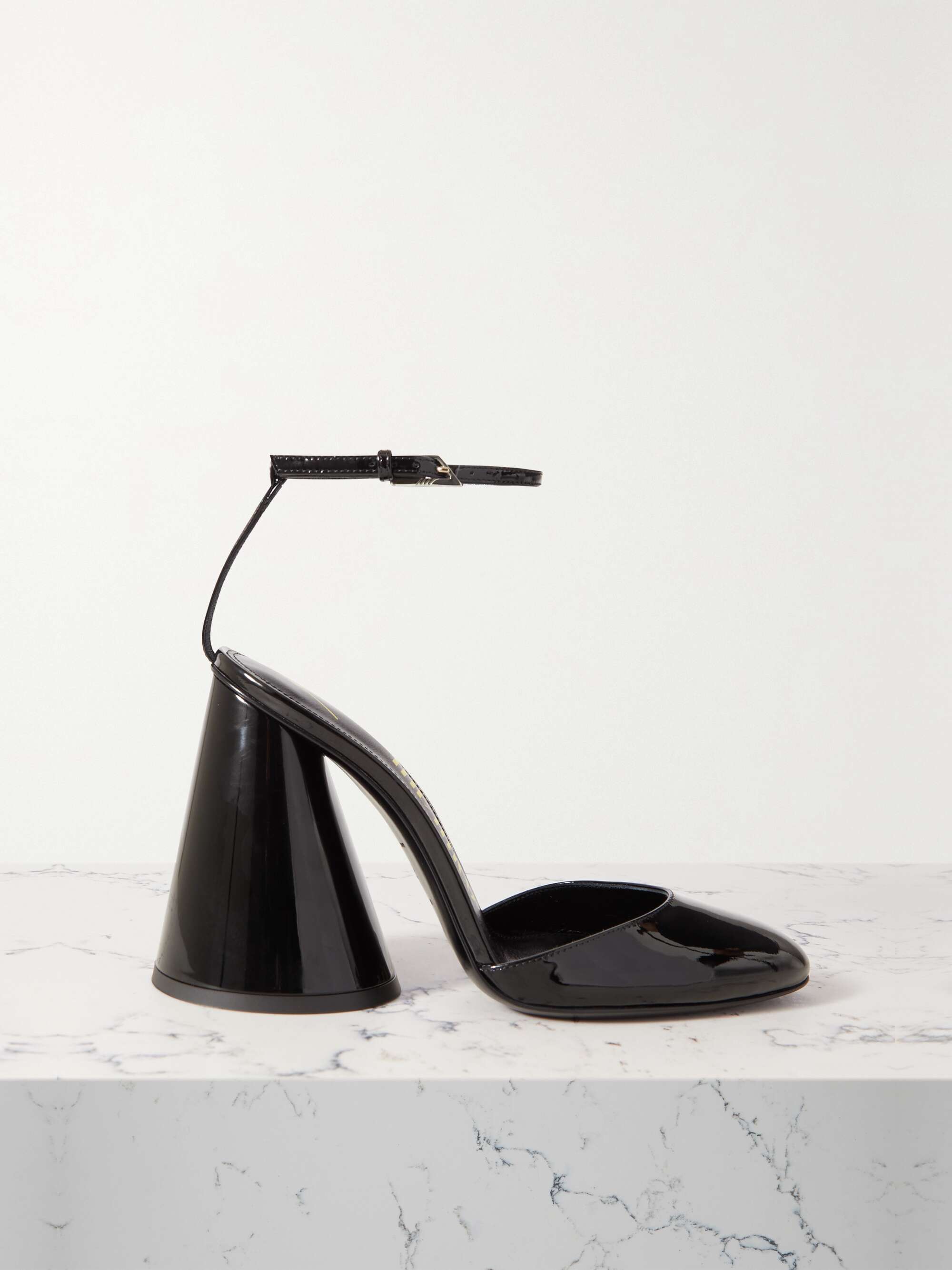 THE ATTICO Luz patent-leather pumps | NET-A-PORTER