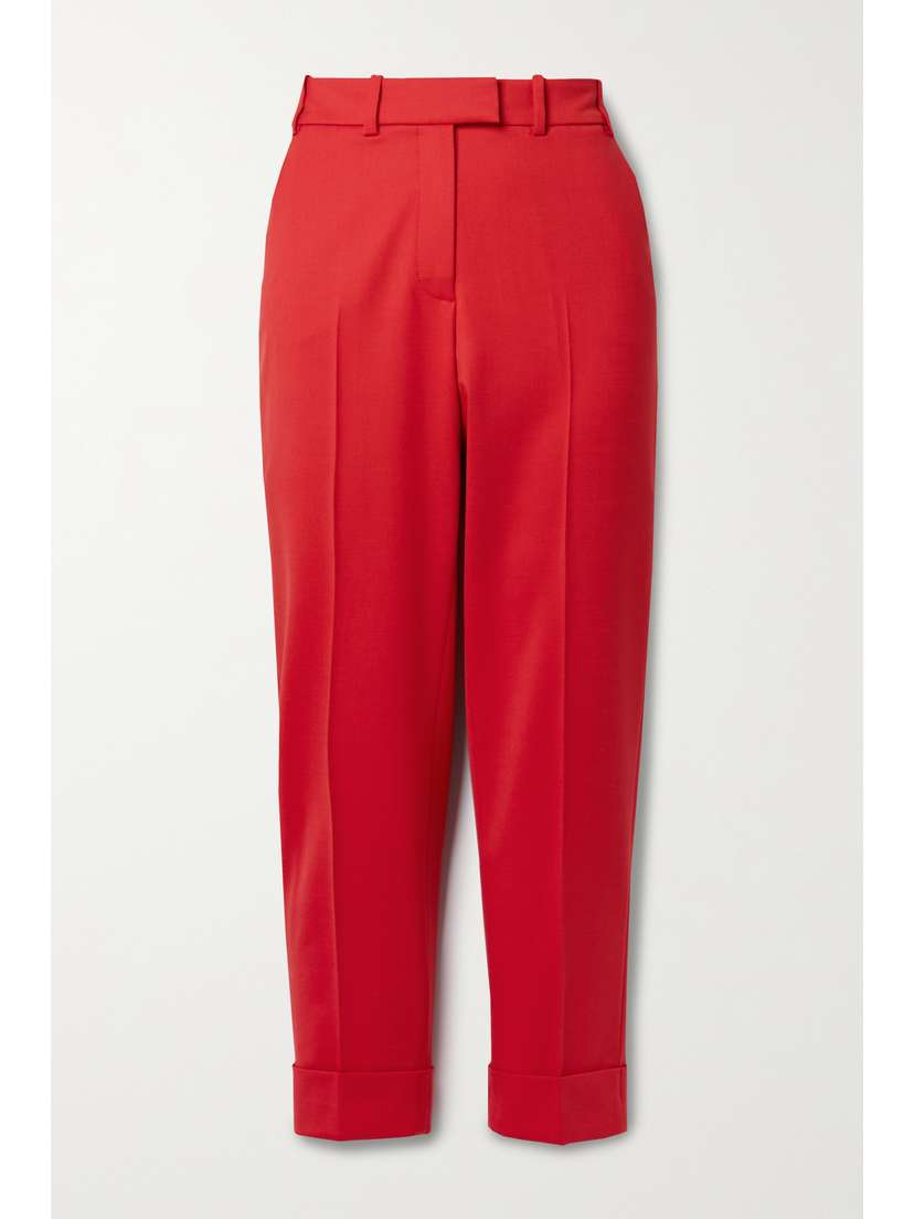 Cefinn Clement Cropped Twill Slim-leg Pants - - UK 16