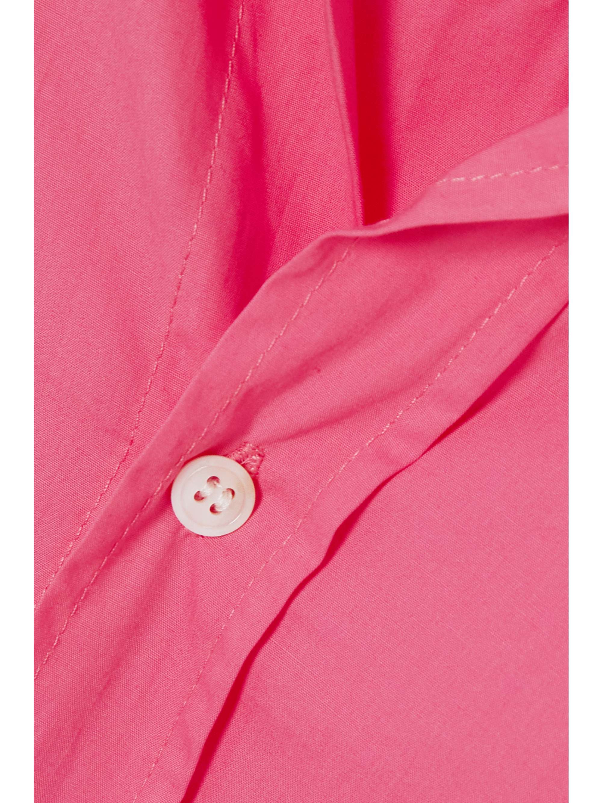 FAITHFULL THE BRAND Vega cotton-poplin shirt dress