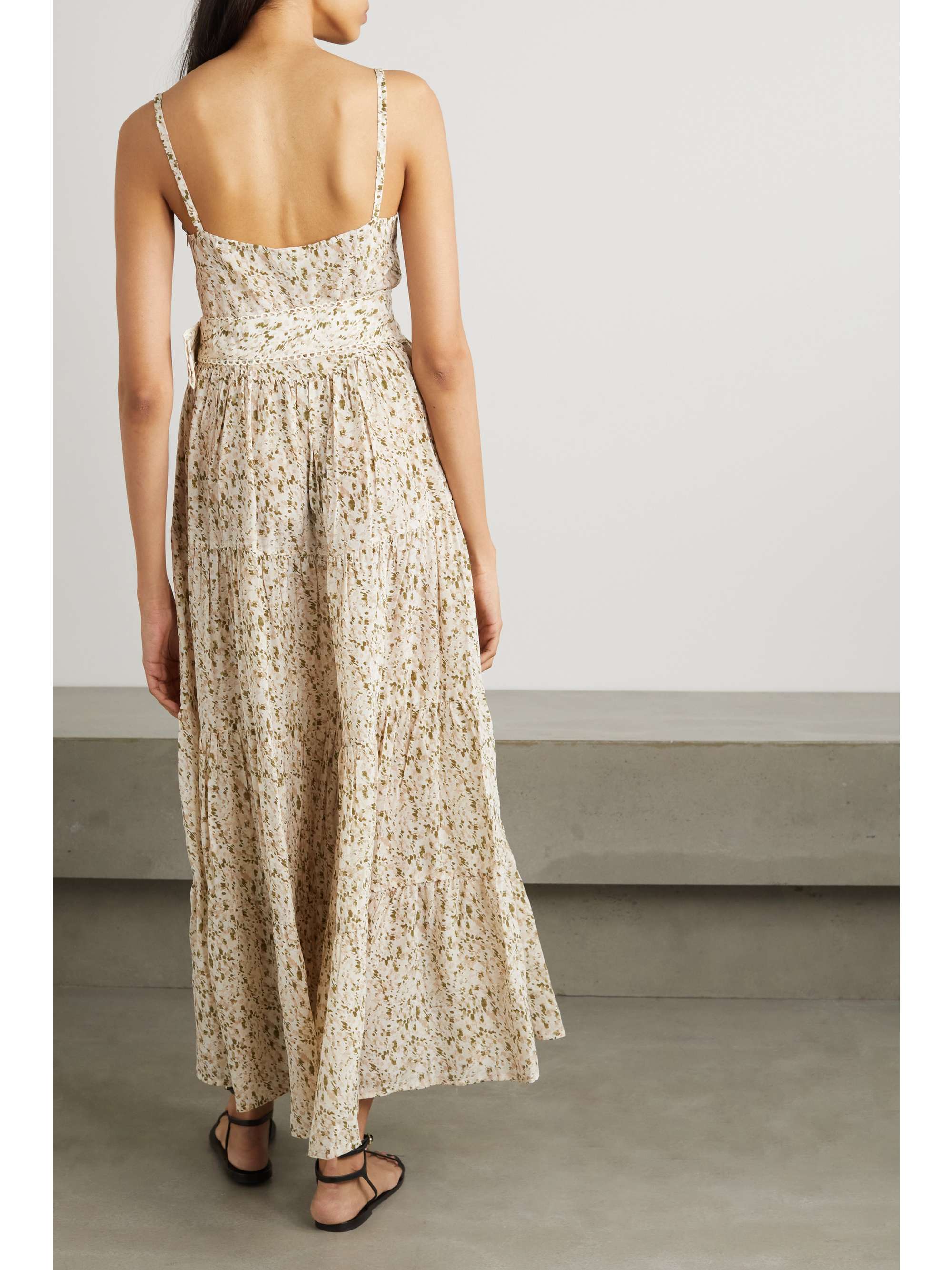 net and silk maxi