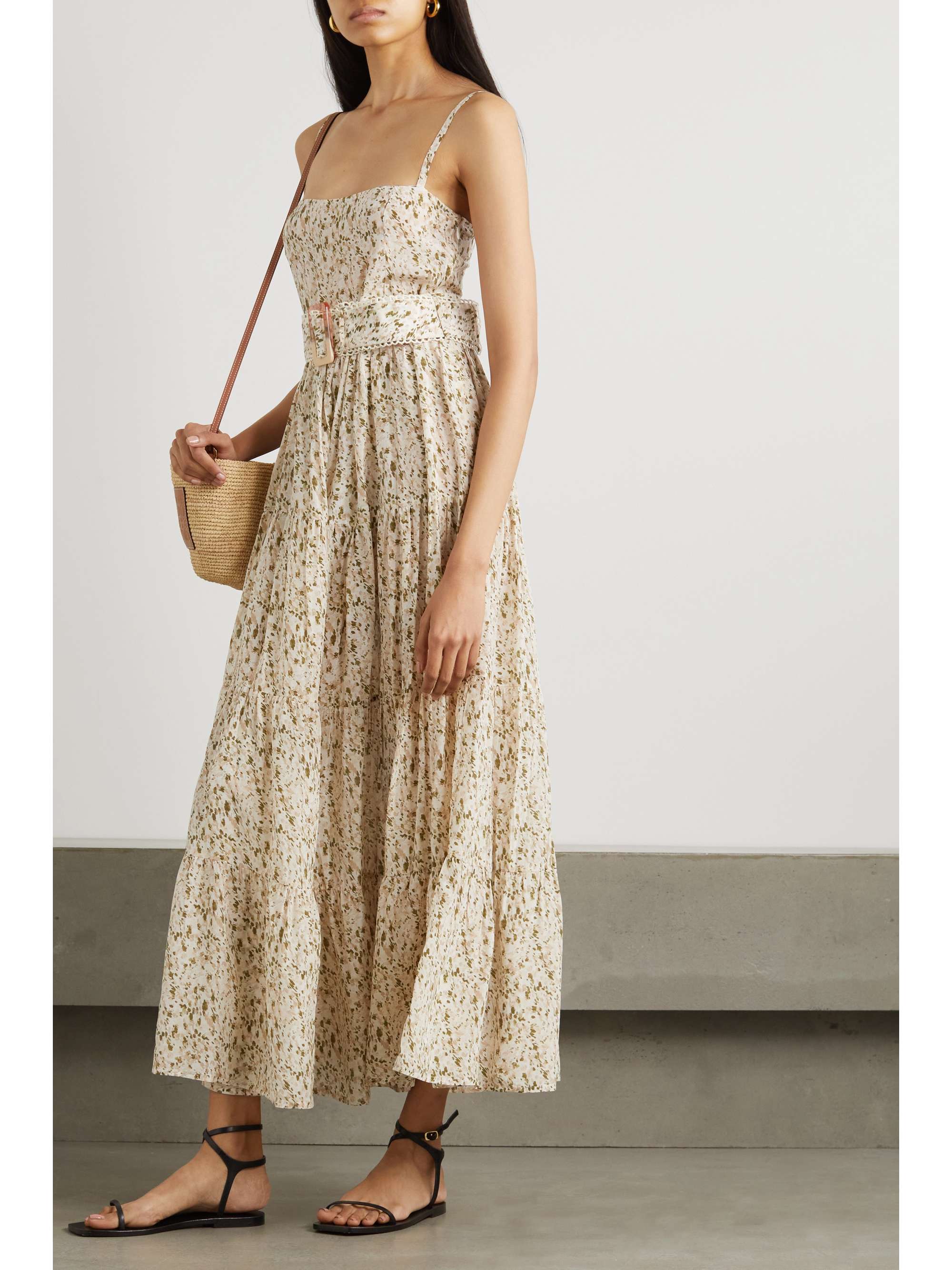 net and silk maxi