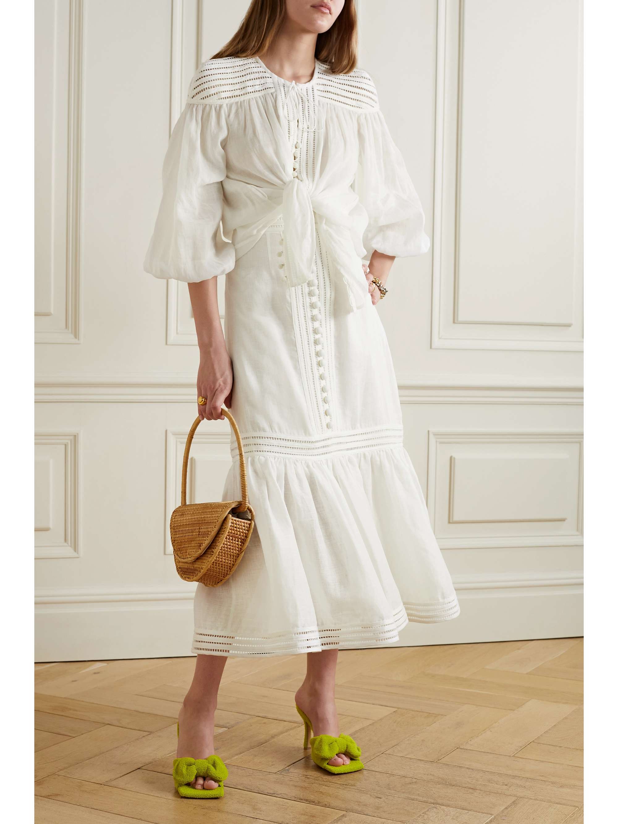 Zimmermann ryker broderie dress new arrivals