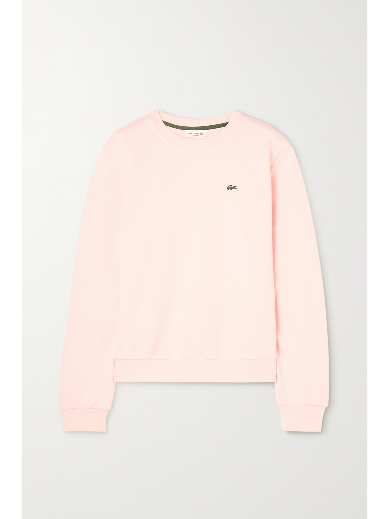 Lacoste - Cotton-jersey Sweatshirt - Pink