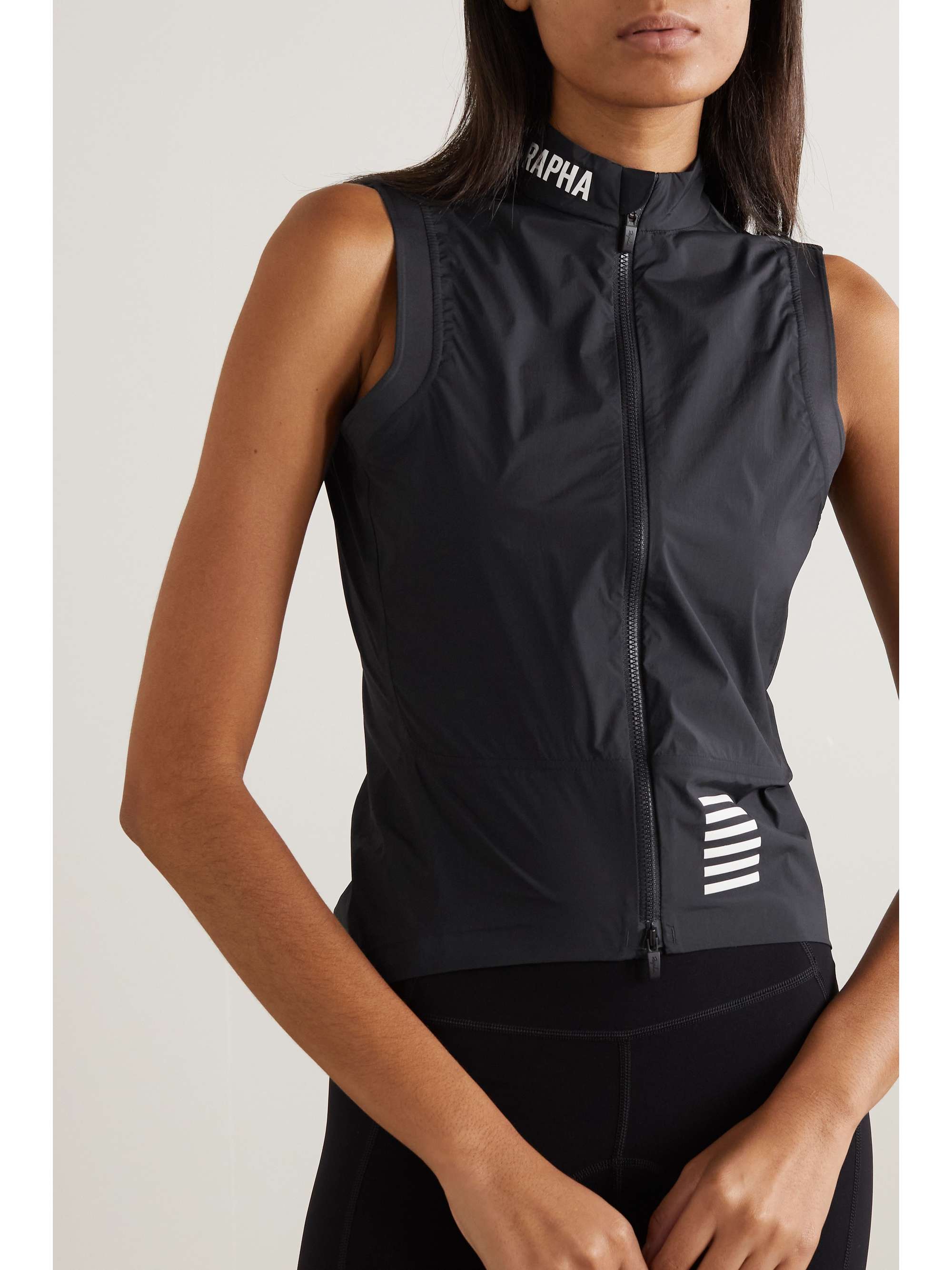 RAPHA Pro Team stretch cycling vest NETAPORTER