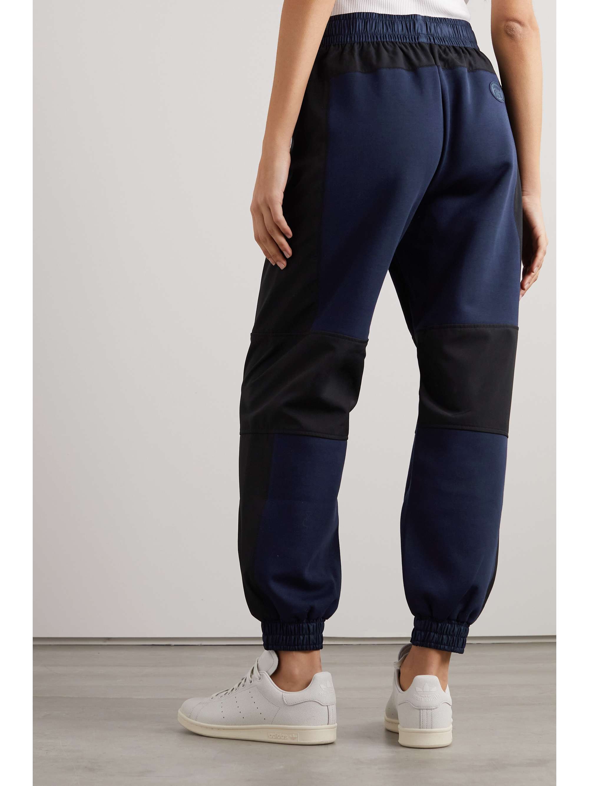 LACOSTE Ripstop-paneled cotton-blend jersey track pants