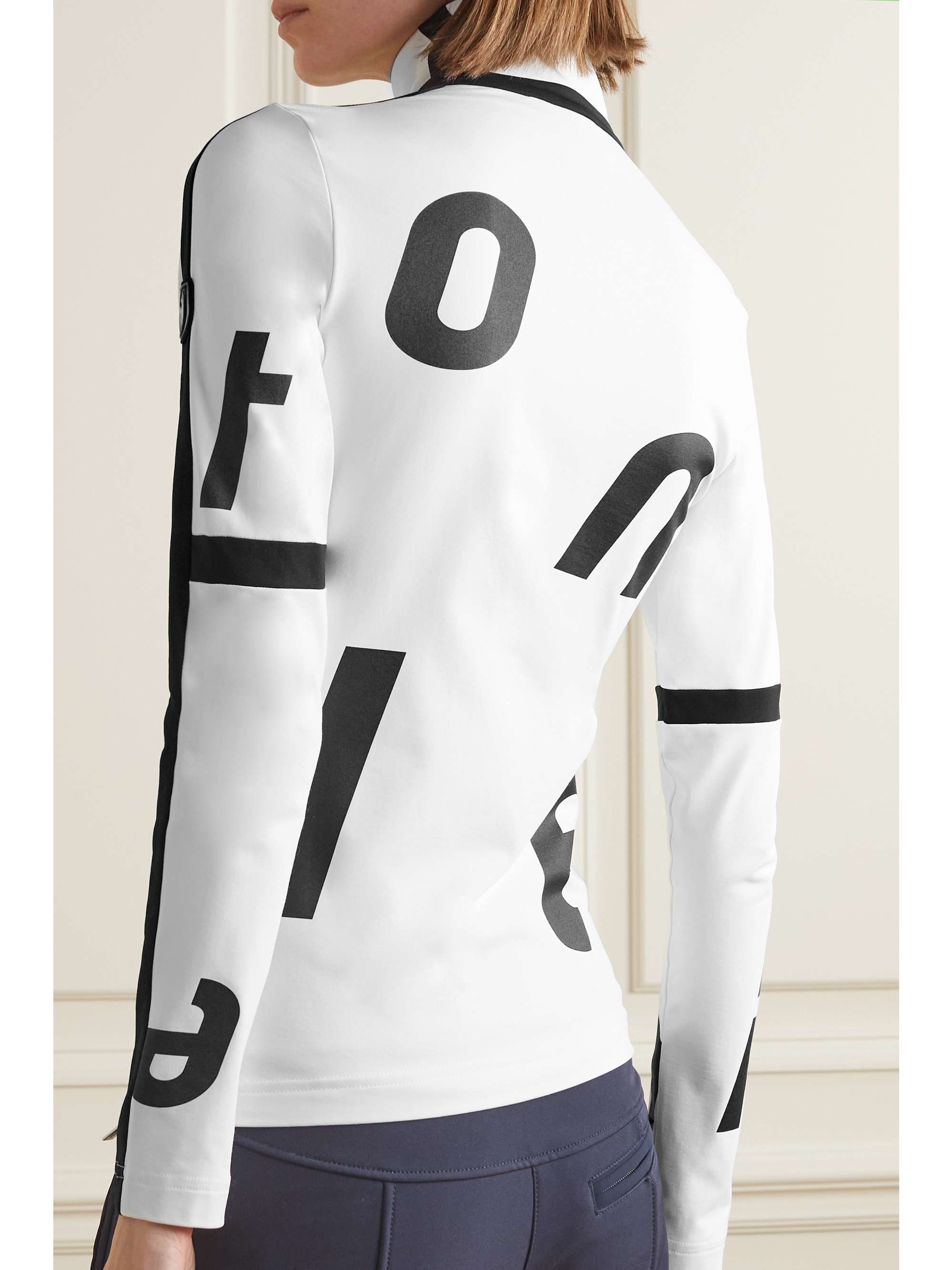 TONI SAILER Leni Skioberteil aus Stretch-Jersey mit Print