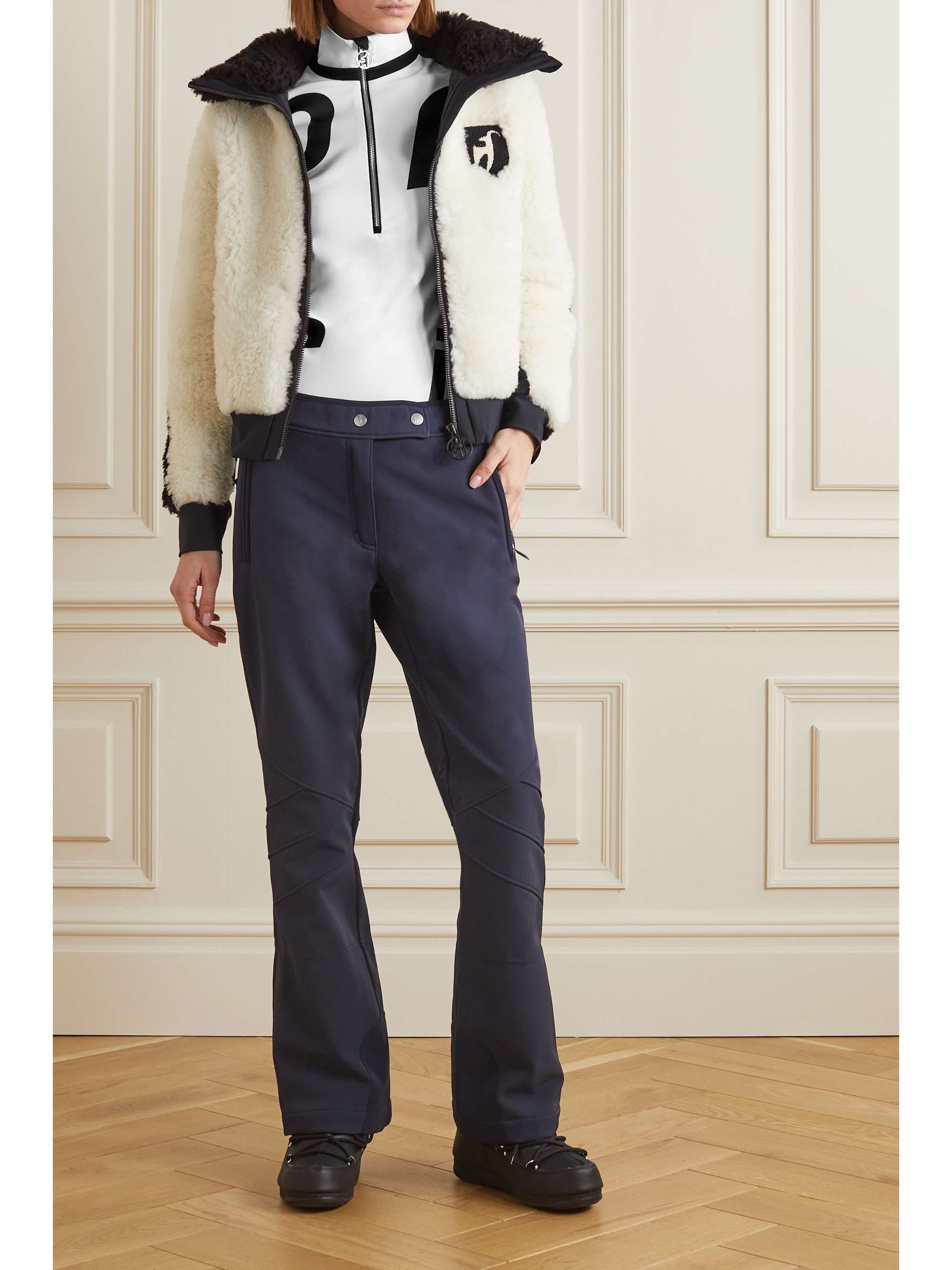 TONI SAILER Leni Skioberteil aus Stretch-Jersey mit Print