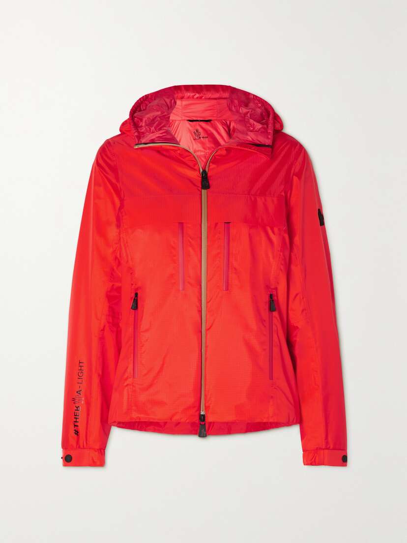 Moncler Grenoble Vouvry Hooded Gore-tex Ripstop Down Jacket