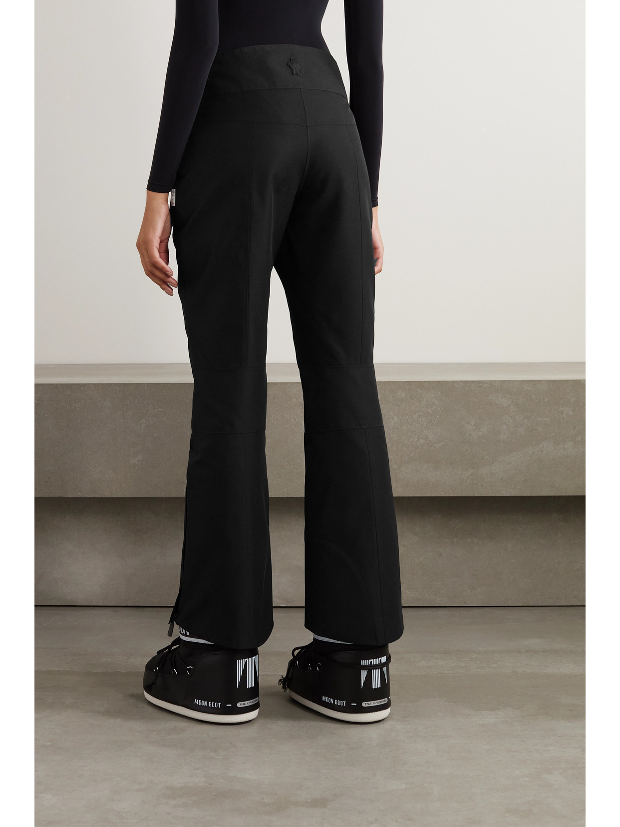 MONCLER GORE-TEX INFINIUM HIGH-RISE FLARED SKI PANTS