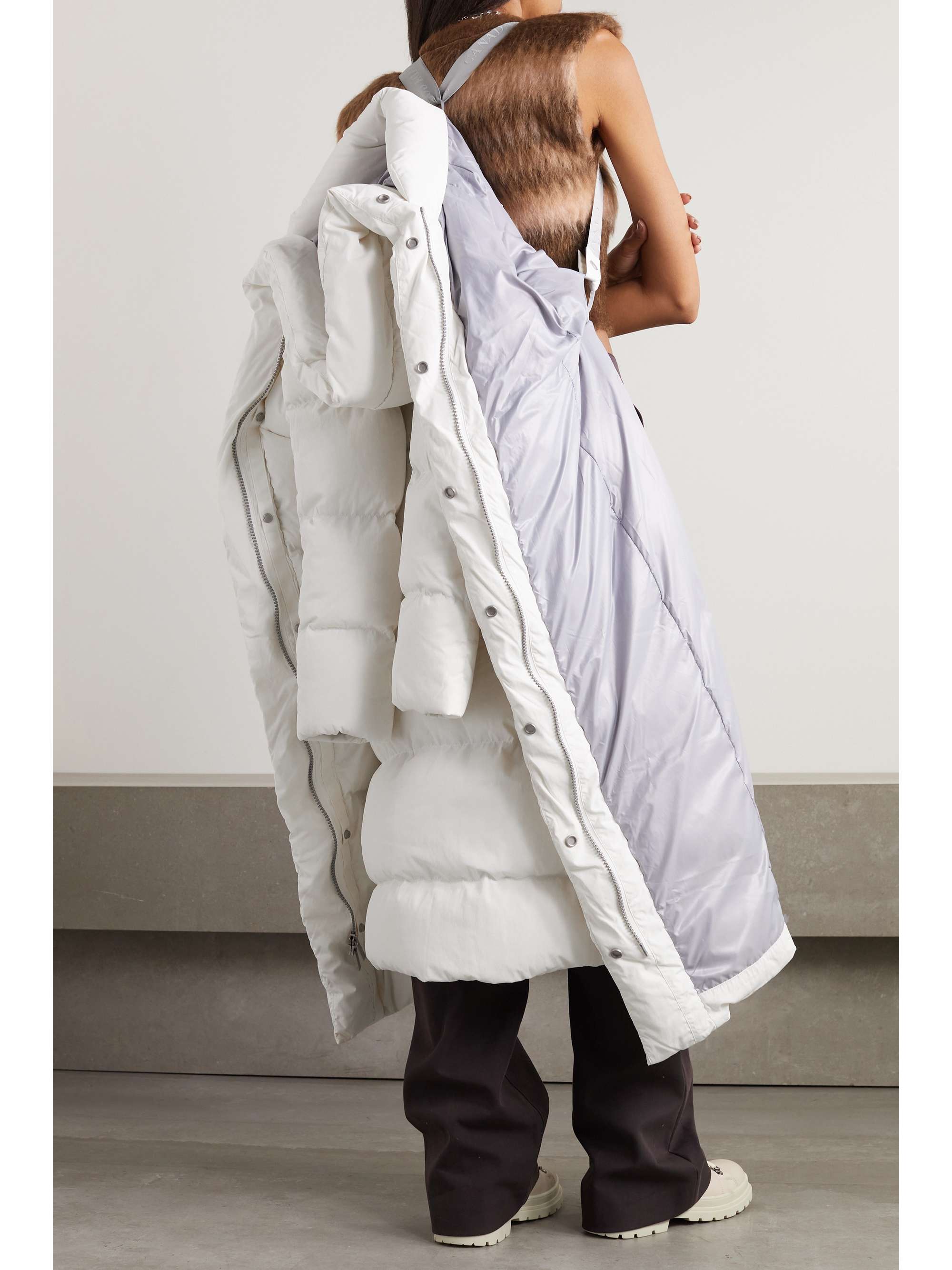 CANADA GOOSE Marlow hooded belted quilted Ventera down parka
