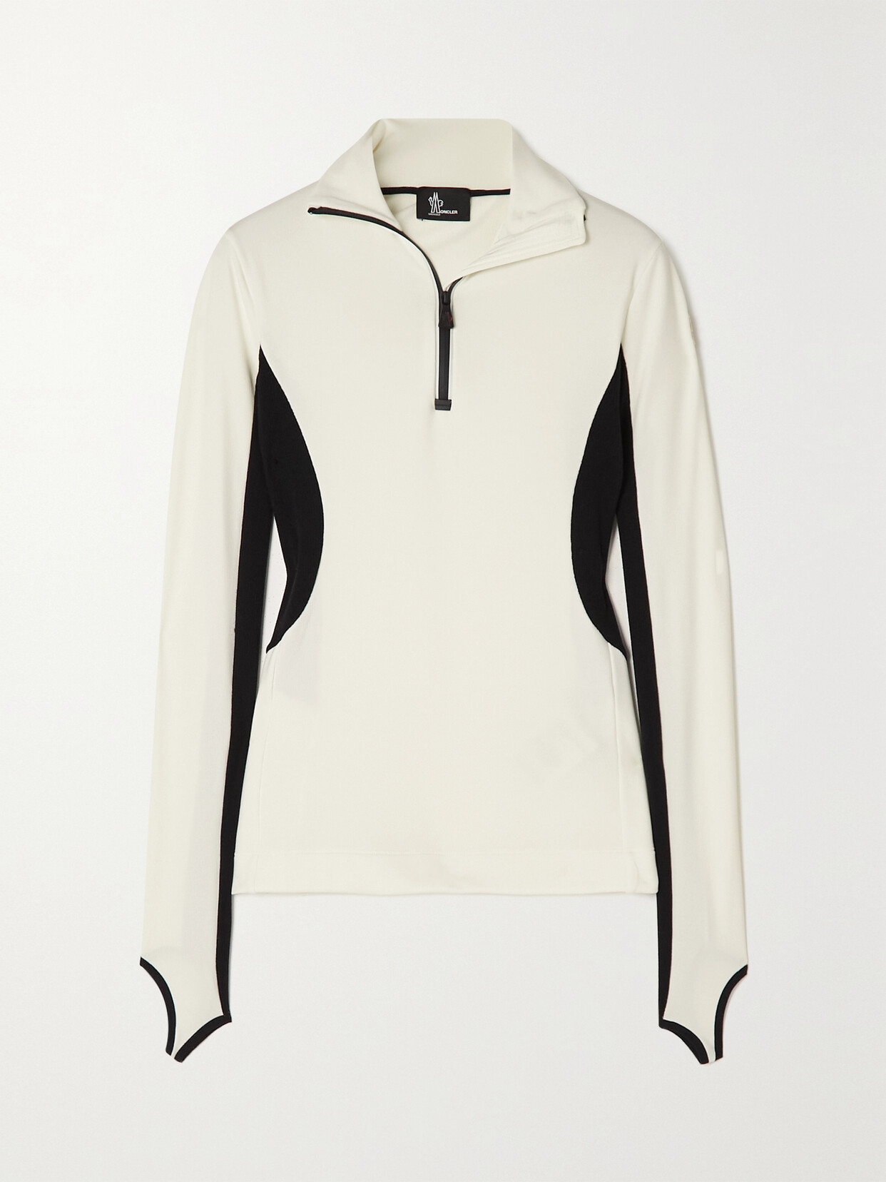 Moncler Grenoble - Power Grid Polartec Stretch-jersey Base Layer - White