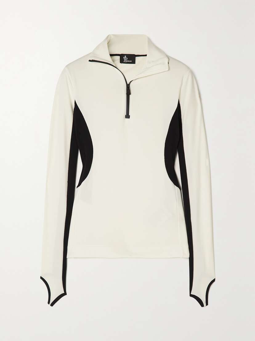 Moncler Grenoble Power Grid Polartec Stretch-jersey Base Layer