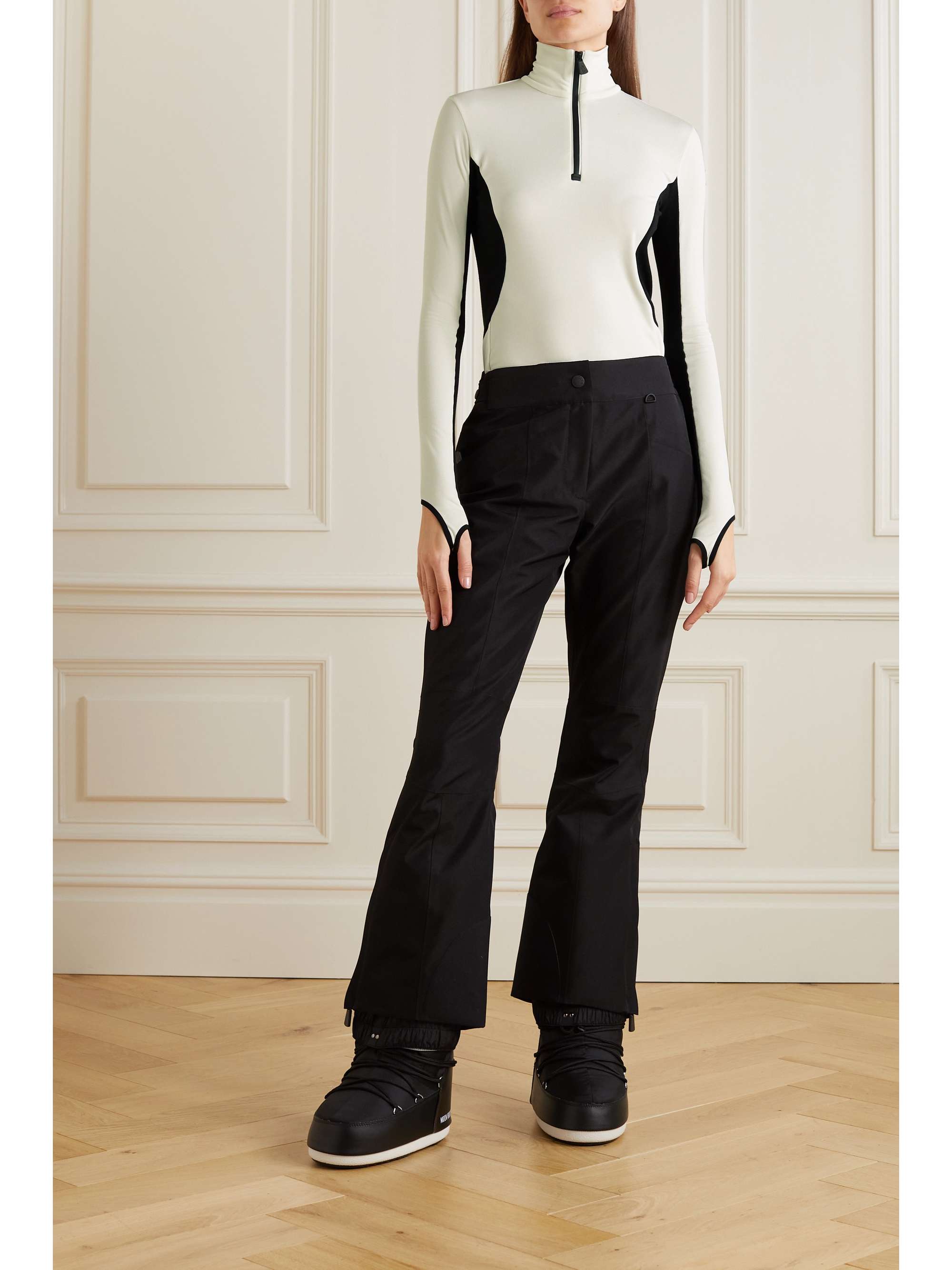 MONCLER GRENOBLE Power Grid Polartec stretch-jersey base layer