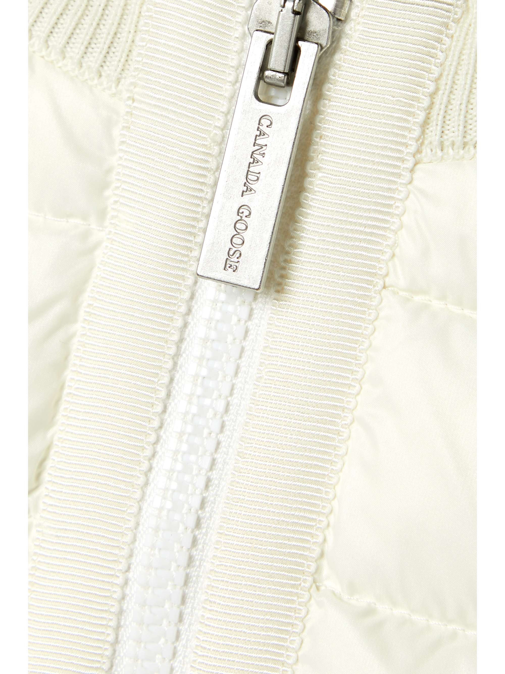 CANADA GOOSE Hybridge paneled wool and quilted shell down jacket