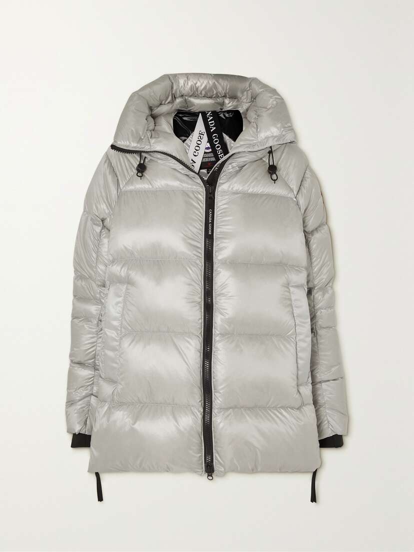 Canada Goose Cypress Hooded Quilted Recycled Shell Down Jacket - x large