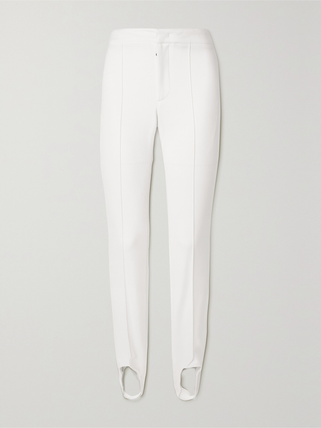 Moncler Tech-twill Stirrup Ski Pants In White