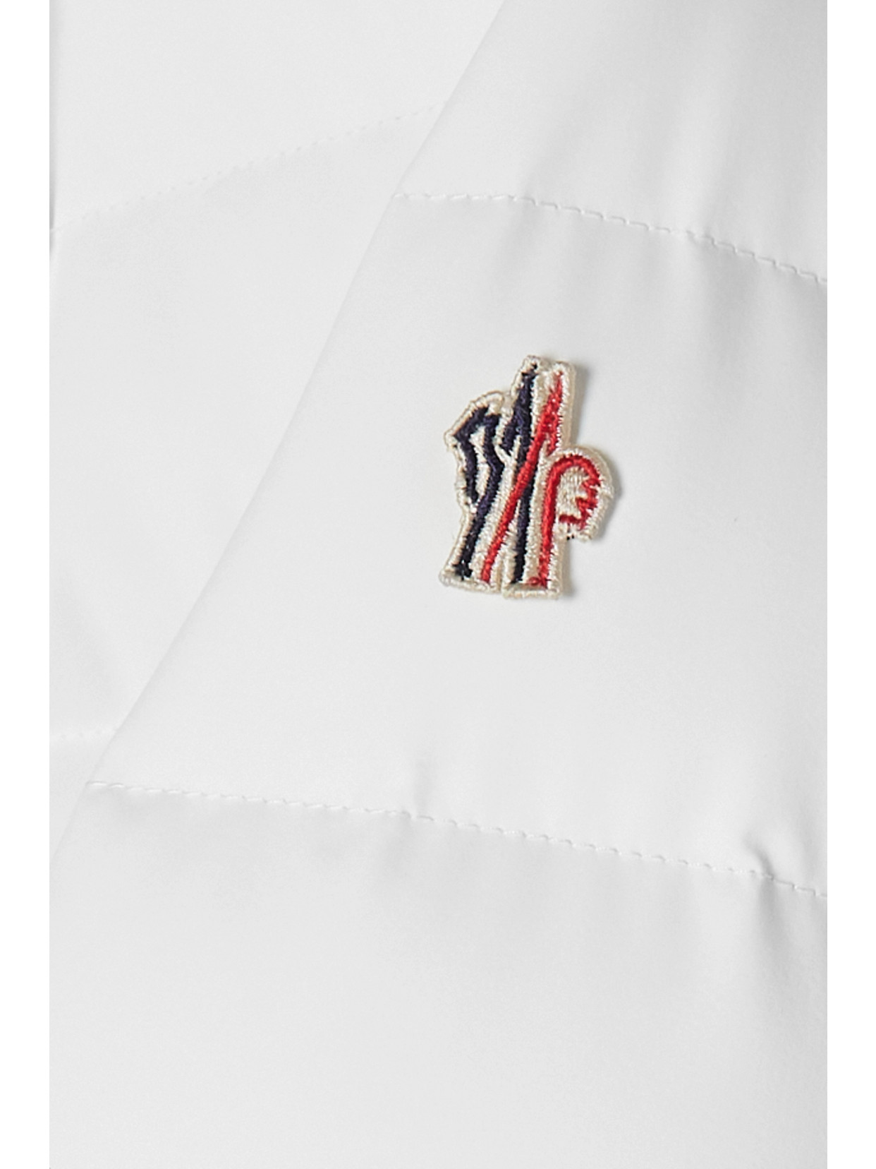 MONCLER LAMOURA HOODED FAUX FUR-TRIMMED QUILTED DOWN SKI JACKET
