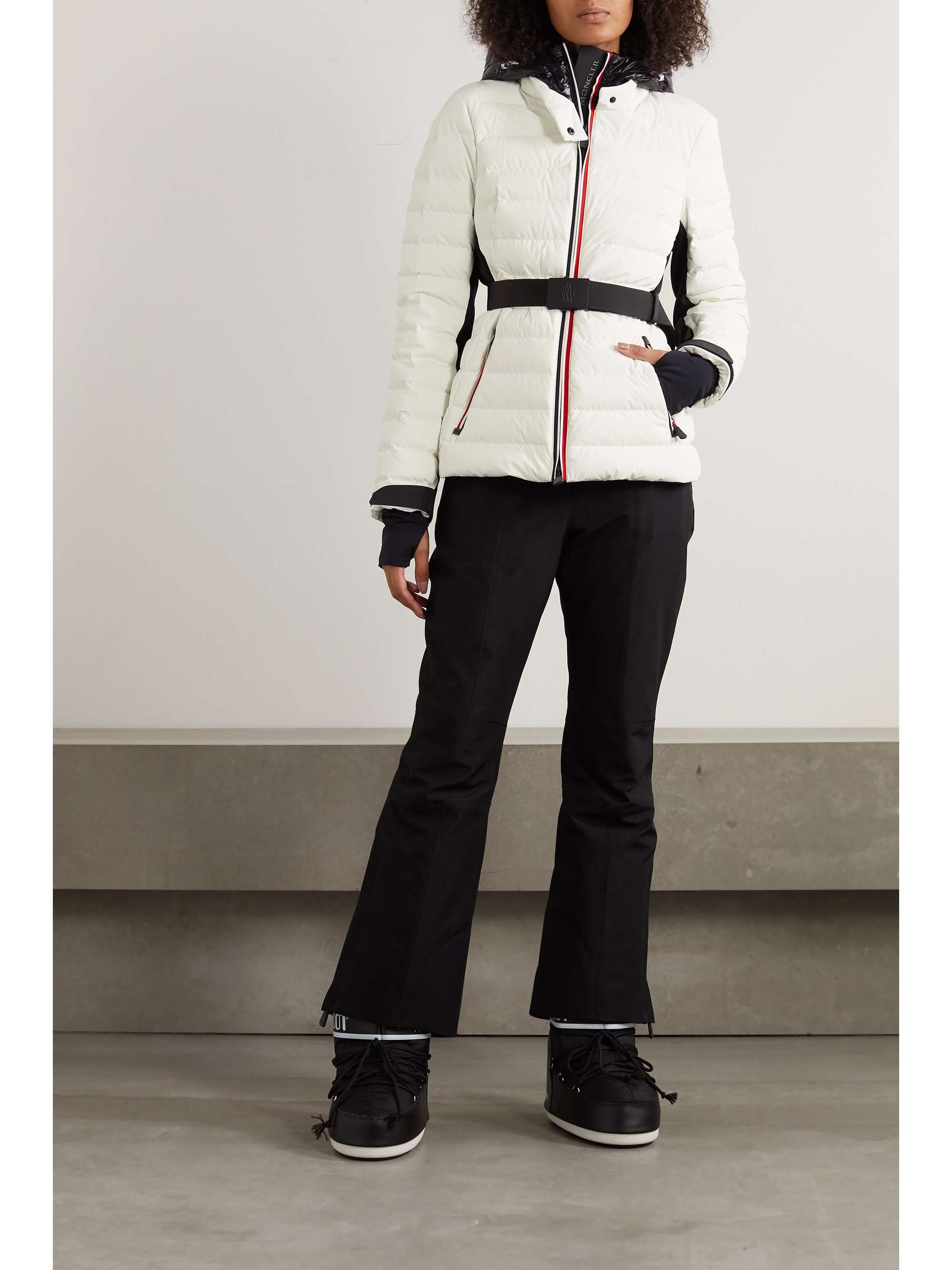 Moncler Grenoble Bruche Belted Down Jacket