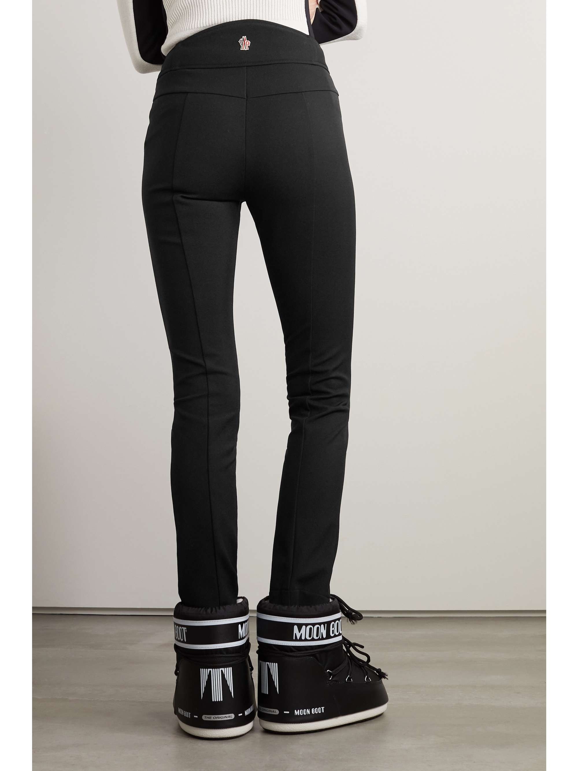 MONCLER GRENOBLE Stretch-knit slim-leg ski pants